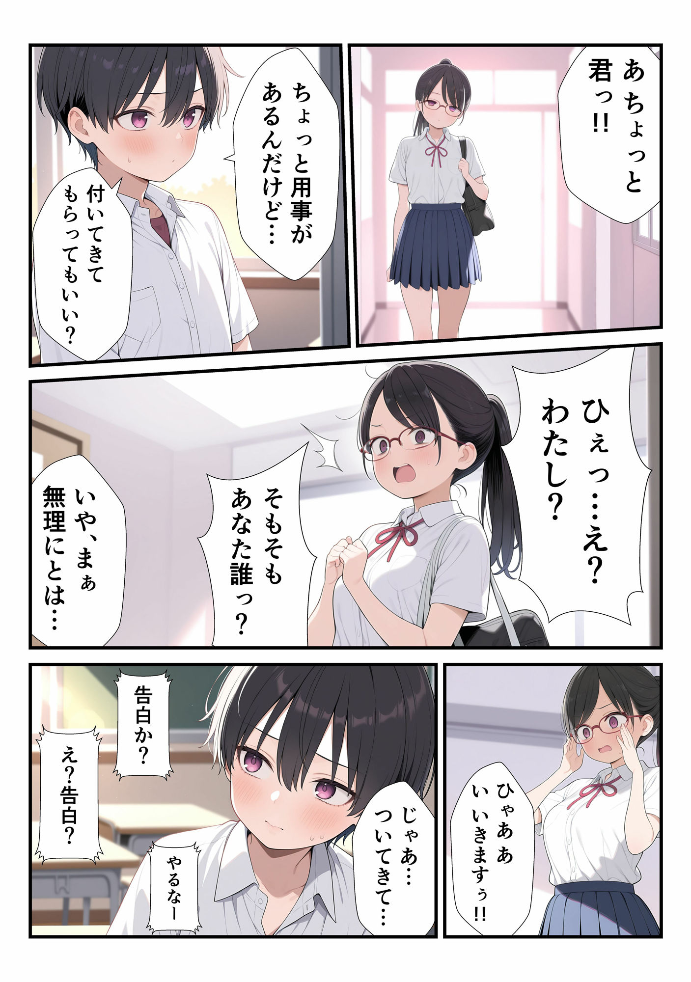 となりのあの子の秘密 サンプル4ページ目