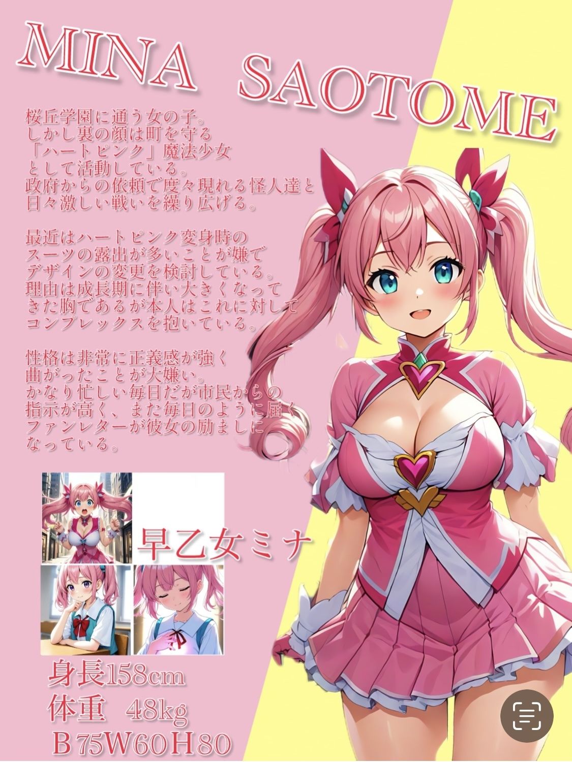 【入れ替わり・漫画】魔法少女入れ替わり サンプル2ページ目