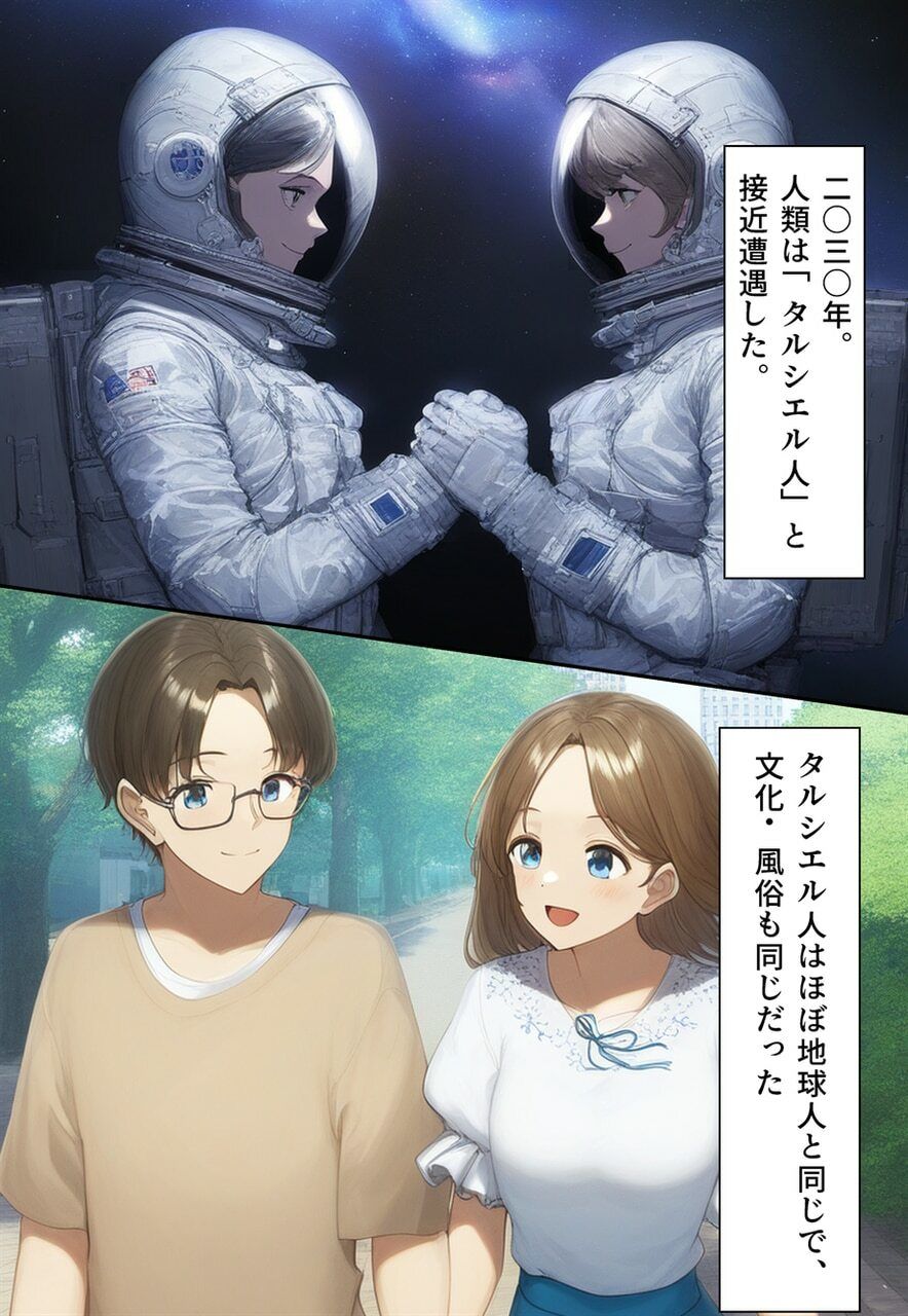 夫婦逆転種族  〜「異性コミュニケーション」その後〜 サンプル1ページ目