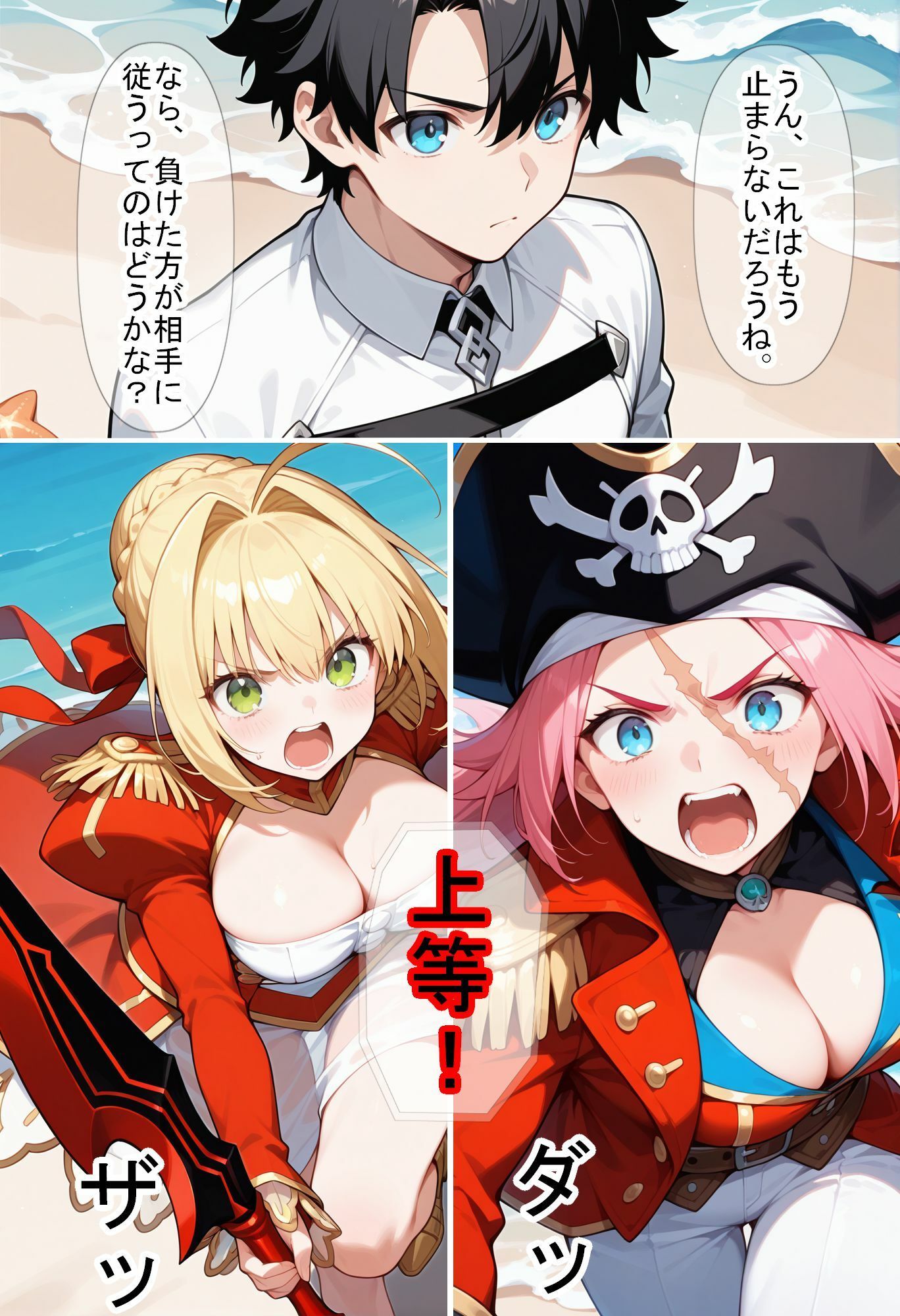 【F〇Oの世界に入ってしまったら？】〜女サーヴァントにエロい事し放題だった件〜4 サンプル6ページ目