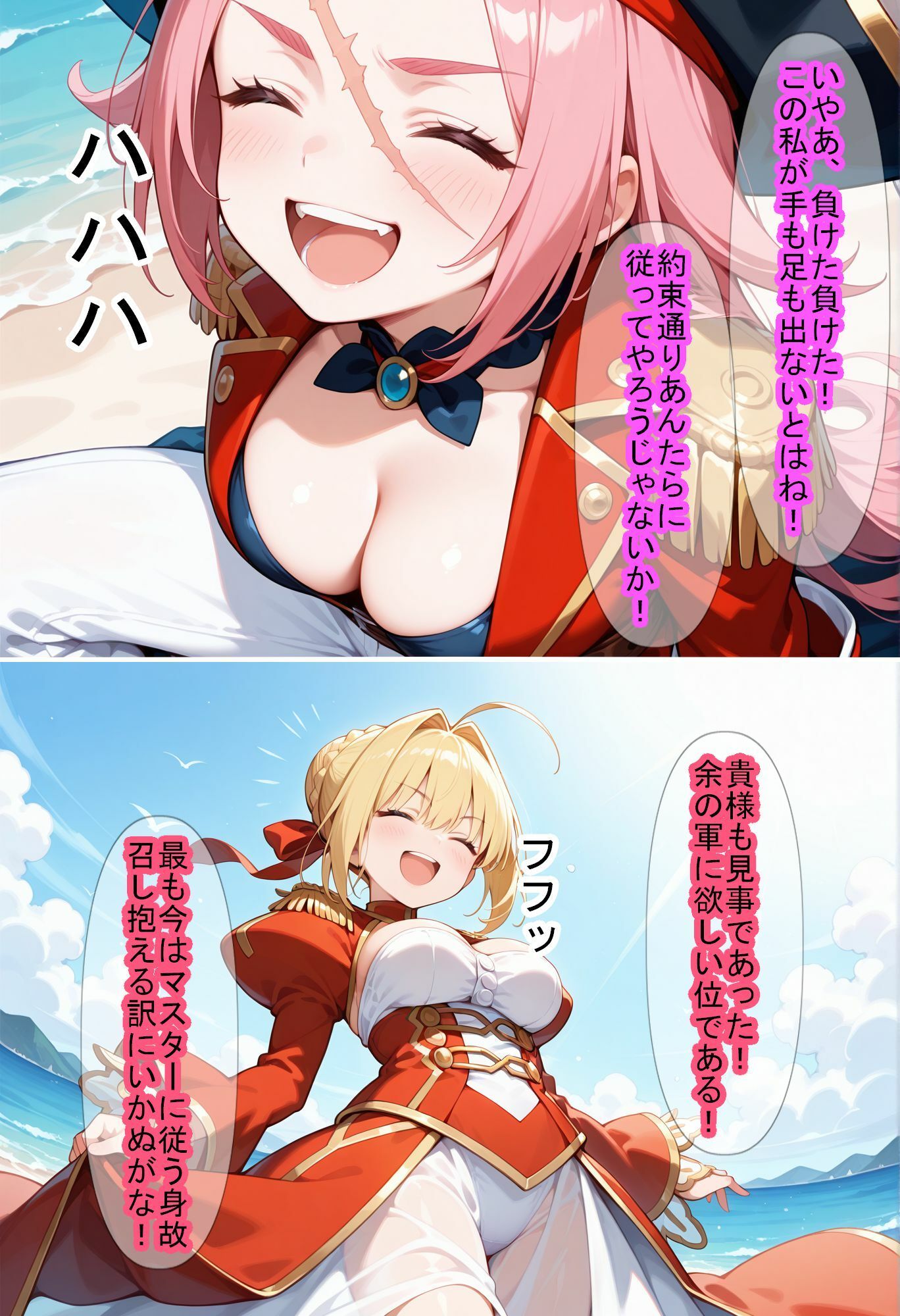 【F〇Oの世界に入ってしまったら？】〜女サーヴァントにエロい事し放題だった件〜4 サンプル7ページ目