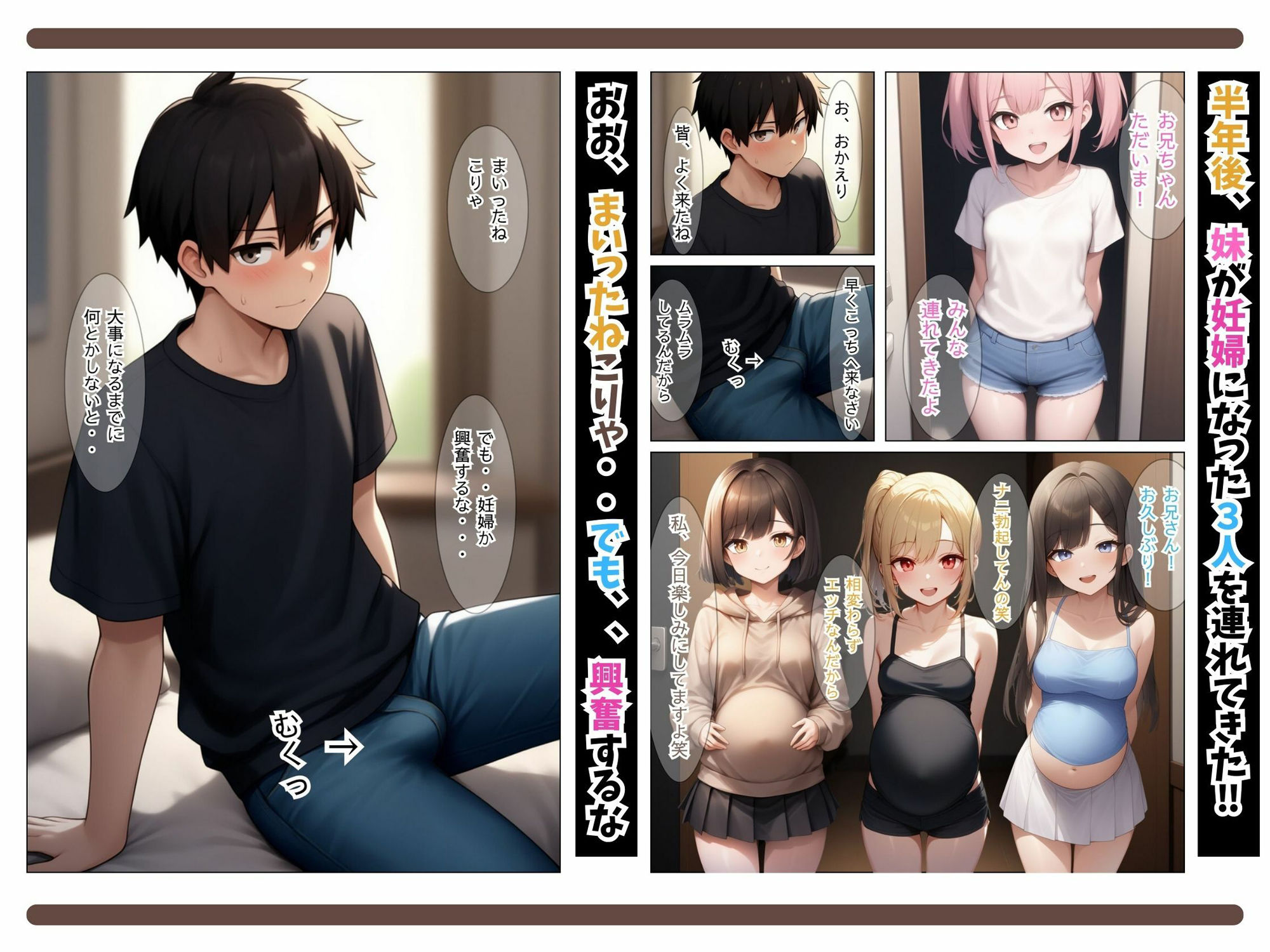 俺は妹の友達とお風呂で処女膜貫通SEXをする。〜妹の悪友（きなこ）美容友達（りなこ）勉強友達（まゆこ）と発育途上ハーレム乱交物語〜 サンプル10ページ目