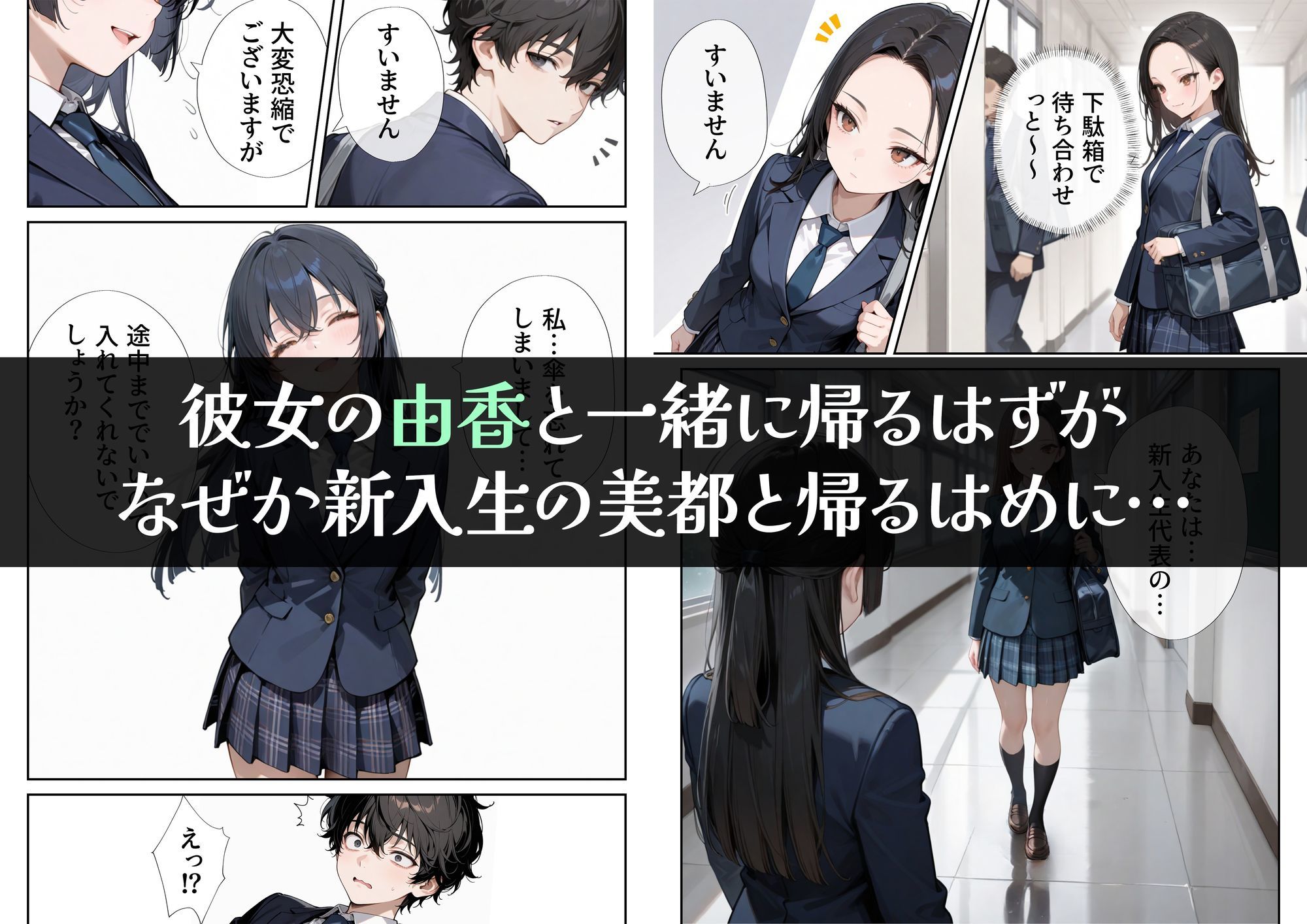 寝取りの実妹 -入学- サンプル4ページ目