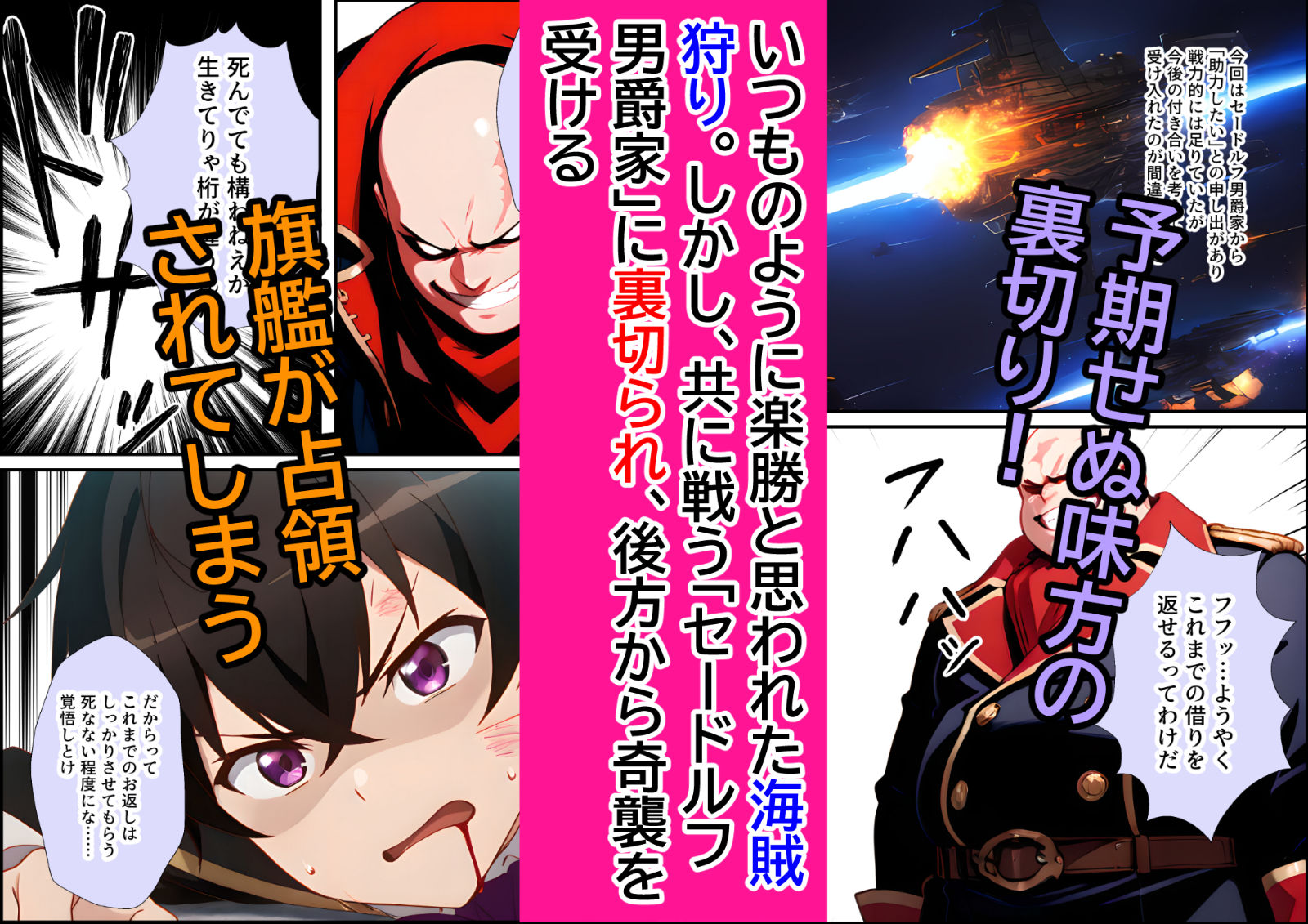 俺は、大切なメイドがネトラレ寸前な、性感国家の悪徳領主！（マンガ版） サンプル2ページ目