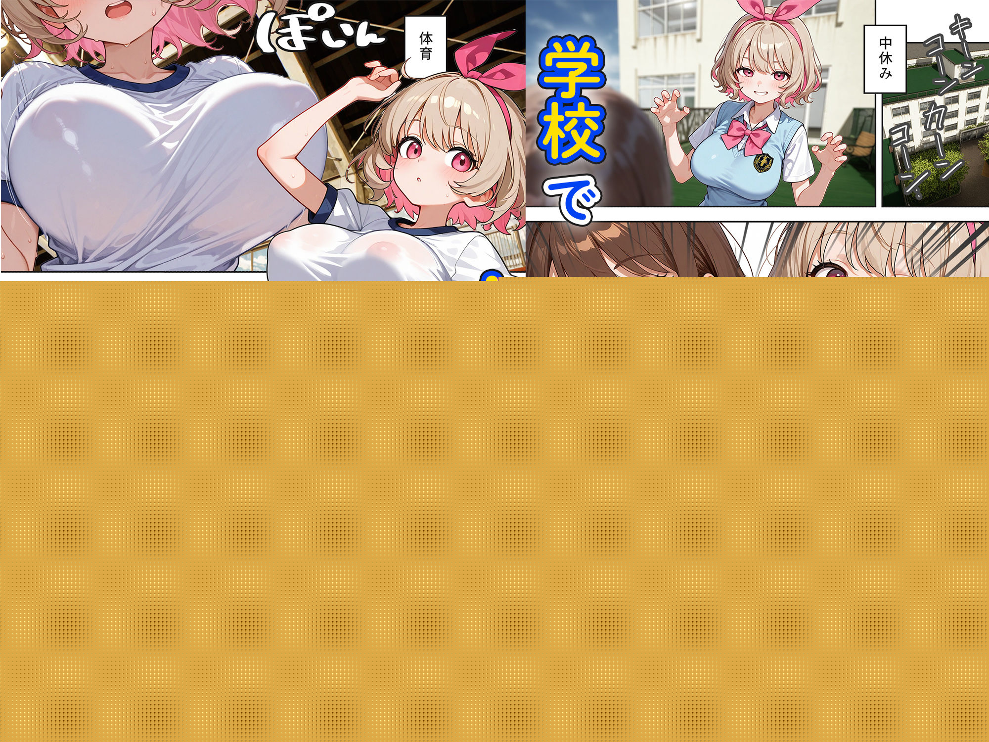 キモおじ⇔JK入れ替わり【2】クラスの男子誰の赤ちゃん孕むかな？ サンプル3ページ目