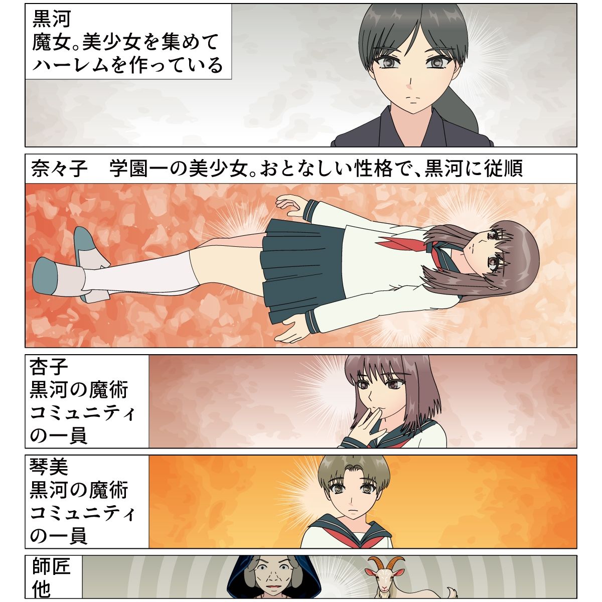 百合魔女の贄 サンプル5ページ目
