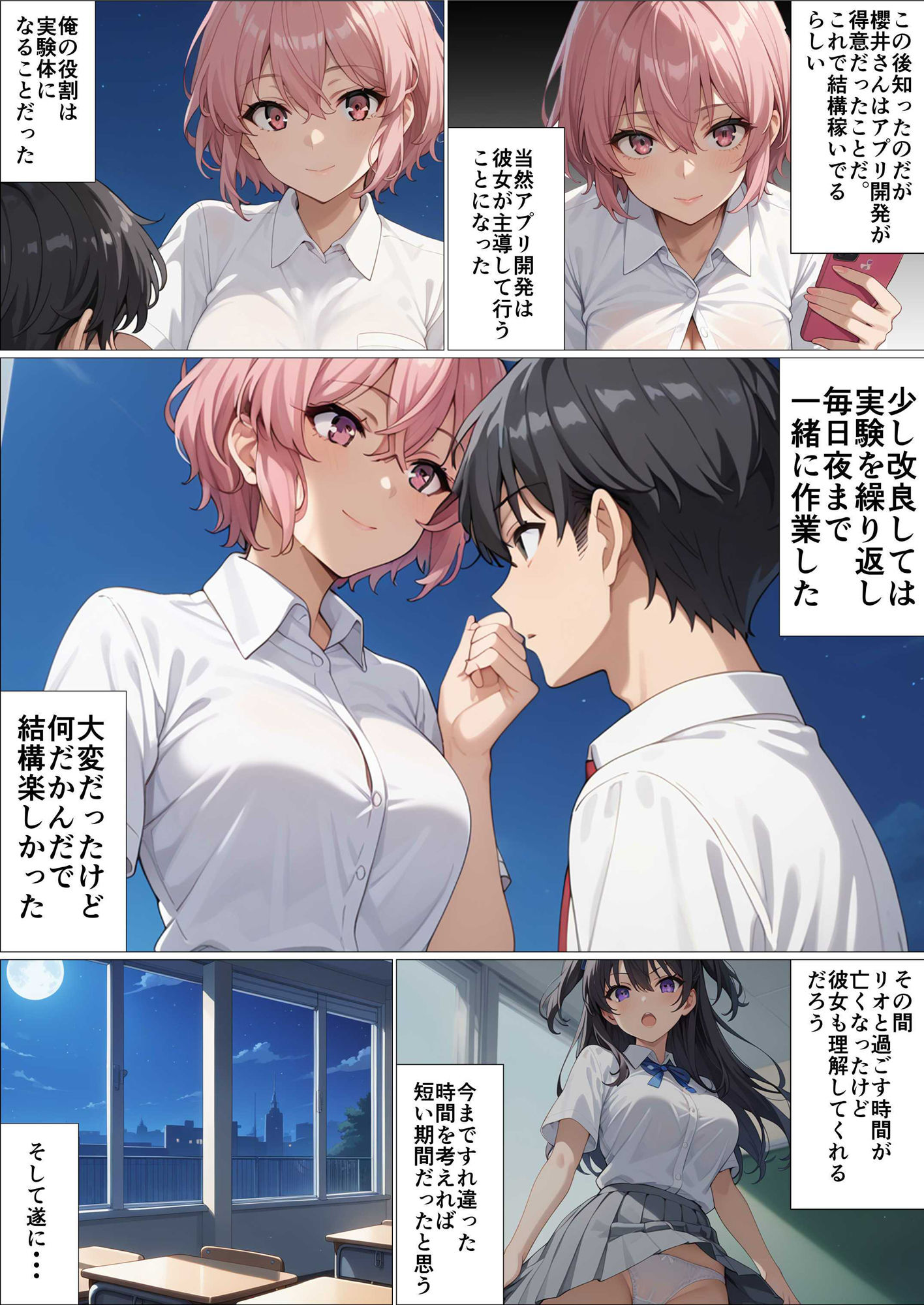 催●中毒2〜催●にかかったフリをして彼女持ちのあなたを逆NTR〜 サンプル7ページ目