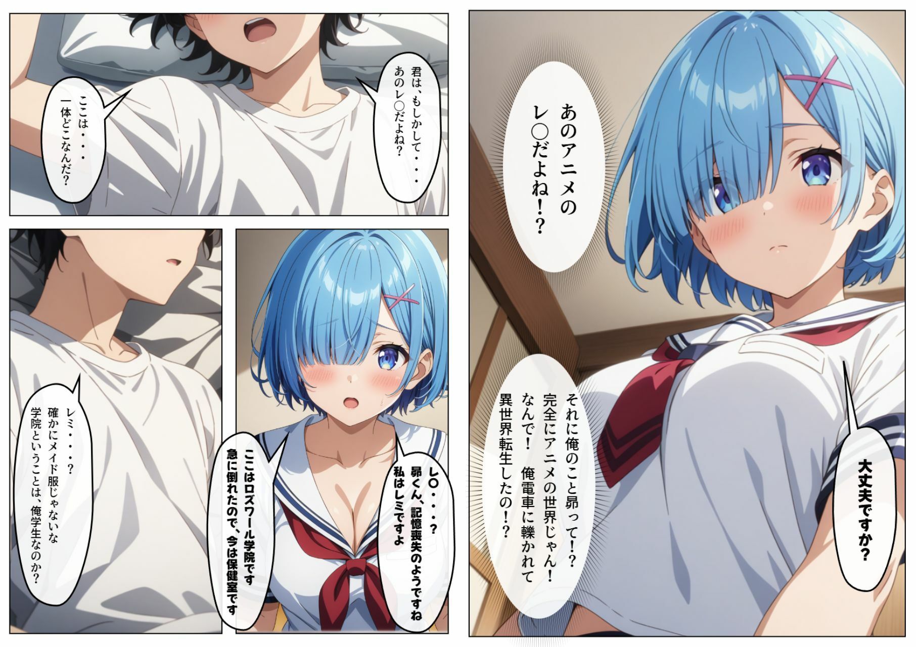 ゼロから始まる異性界生活〜コンプリートver〜 サンプル2ページ目
