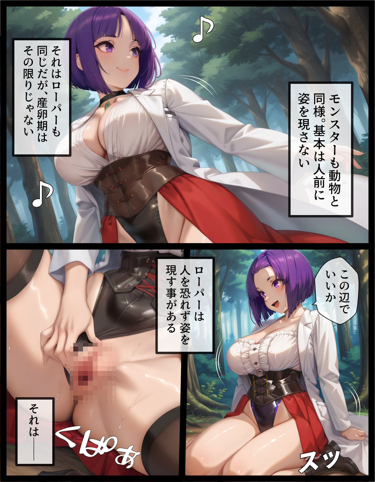 TSして異種姦されたい〜ローパー触手編〜 サンプル5ページ目