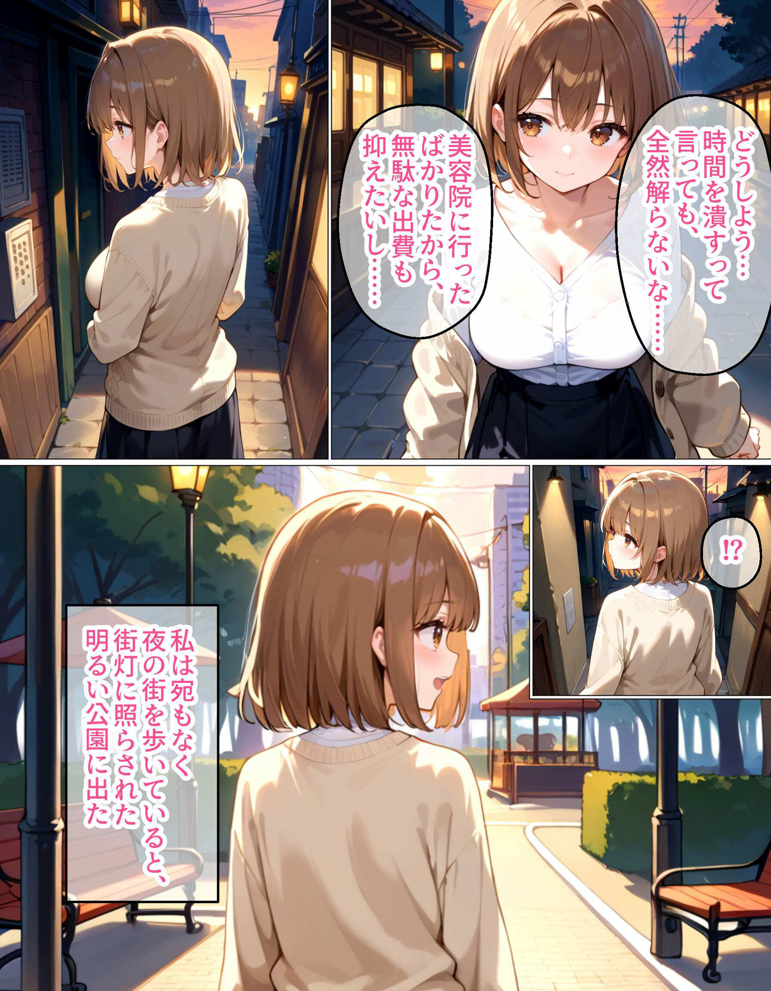 上京したばかりの大学1年生がおじさんに寝取られました サンプル3ページ目