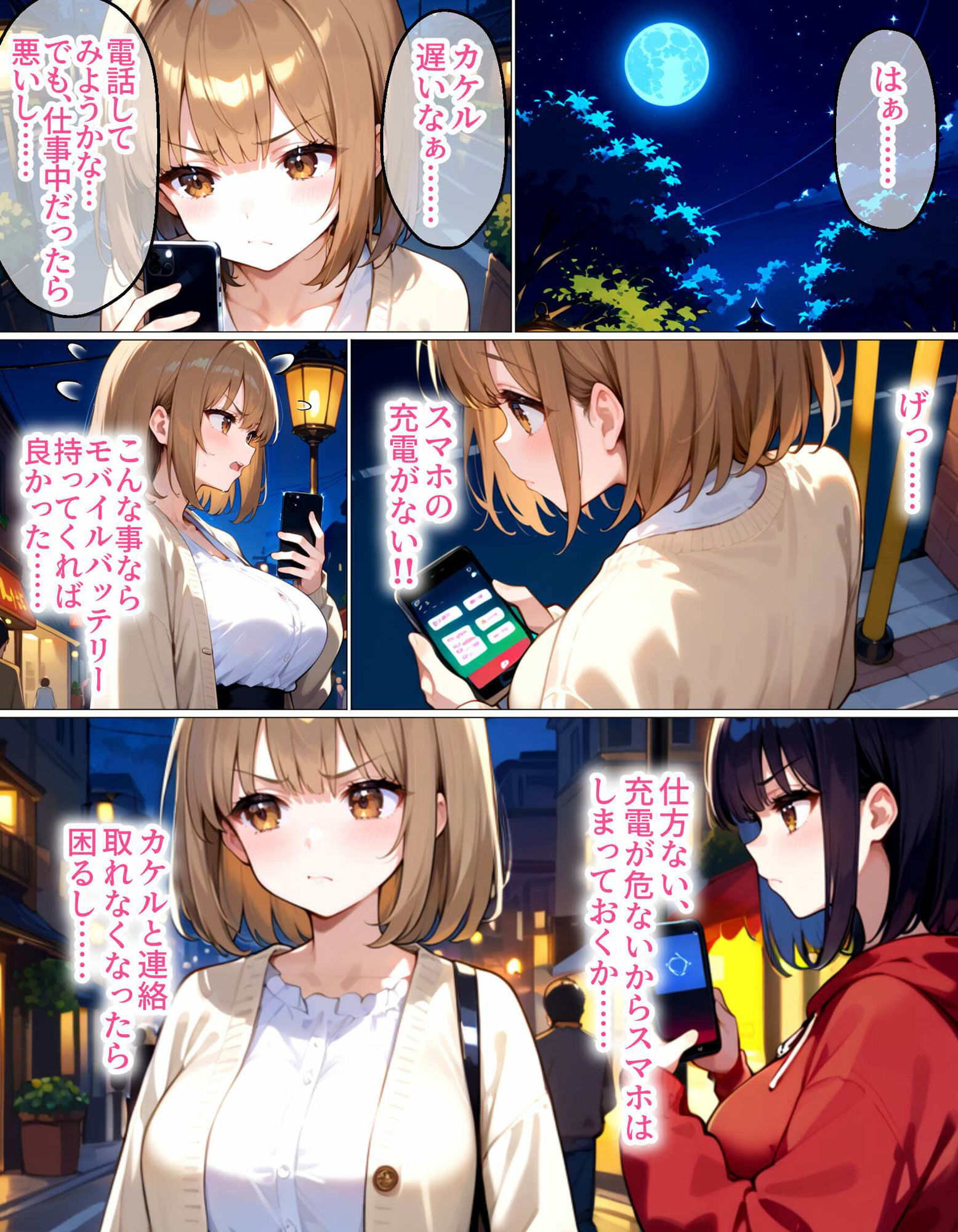 上京したばかりの大学1年生がおじさんに寝取られました サンプル6ページ目
