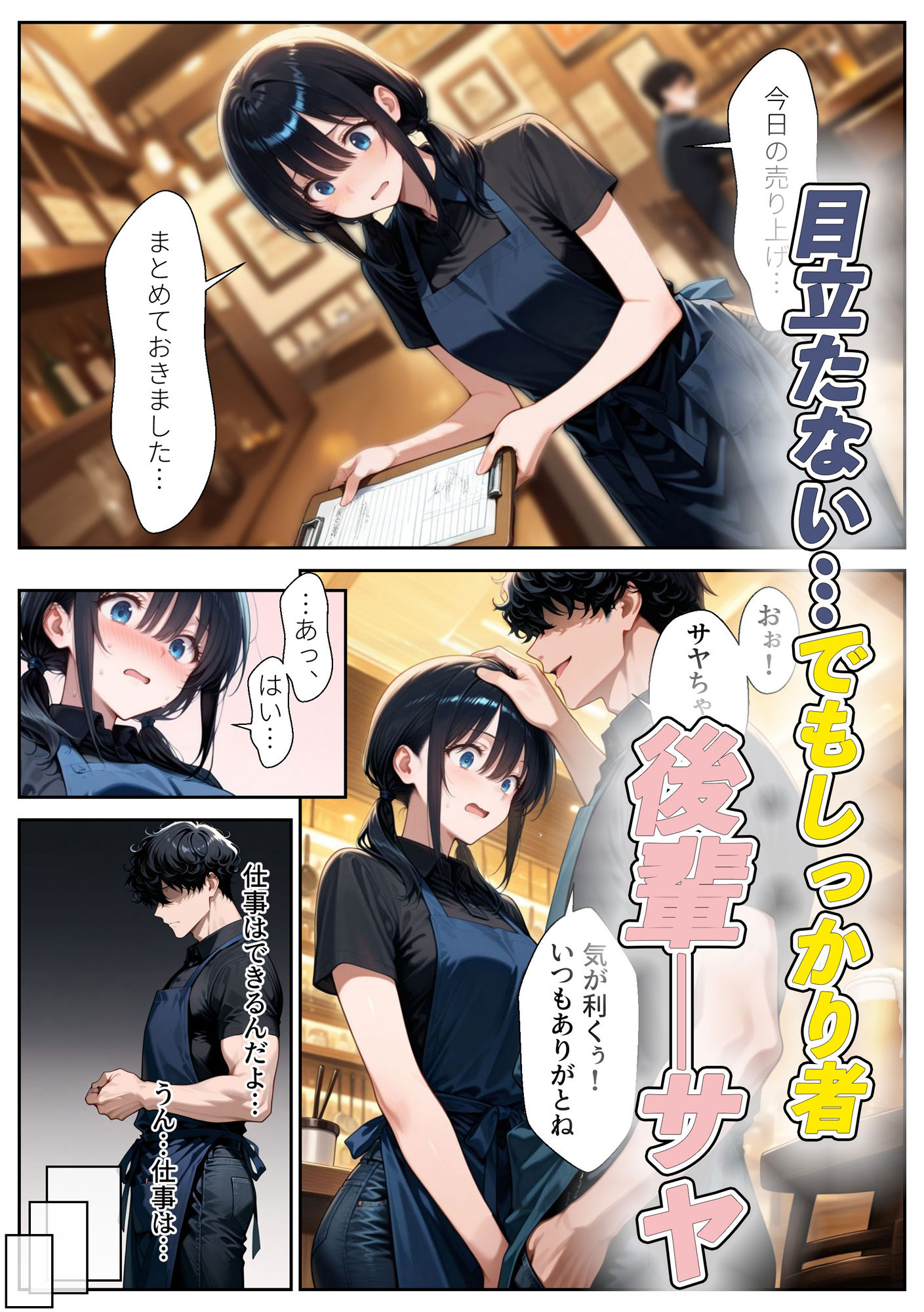 脱。早漏。 サンプル2ページ目