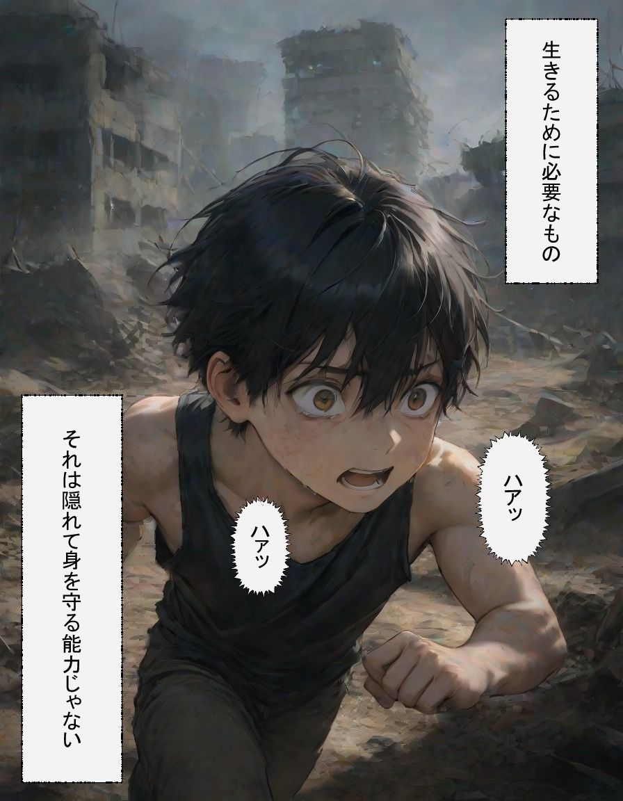 風の吹く丘で サンプル1ページ目