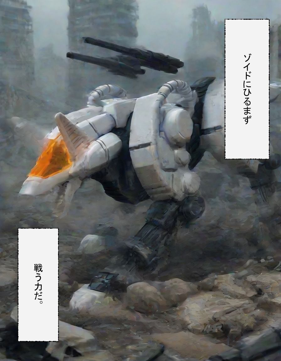 風の吹く丘で サンプル2ページ目