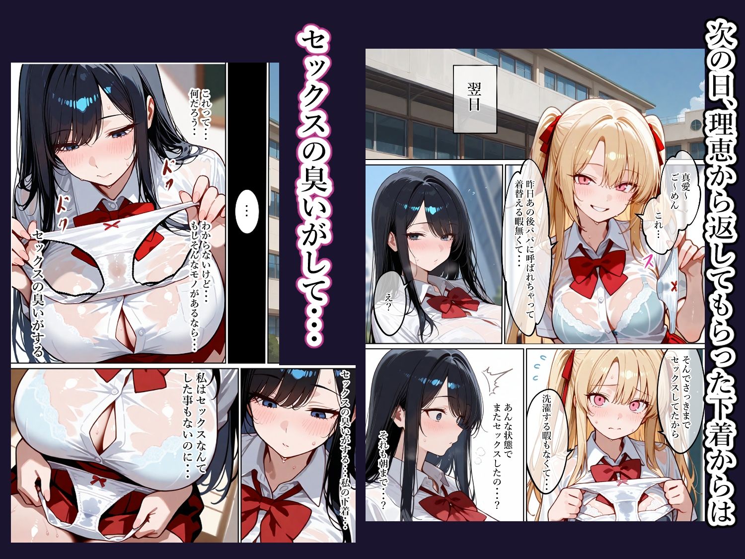一般的パパ活事情〜大人の世界なんて知らなかった私が友達のパパを寝とっちゃう話〜 サンプル6ページ目