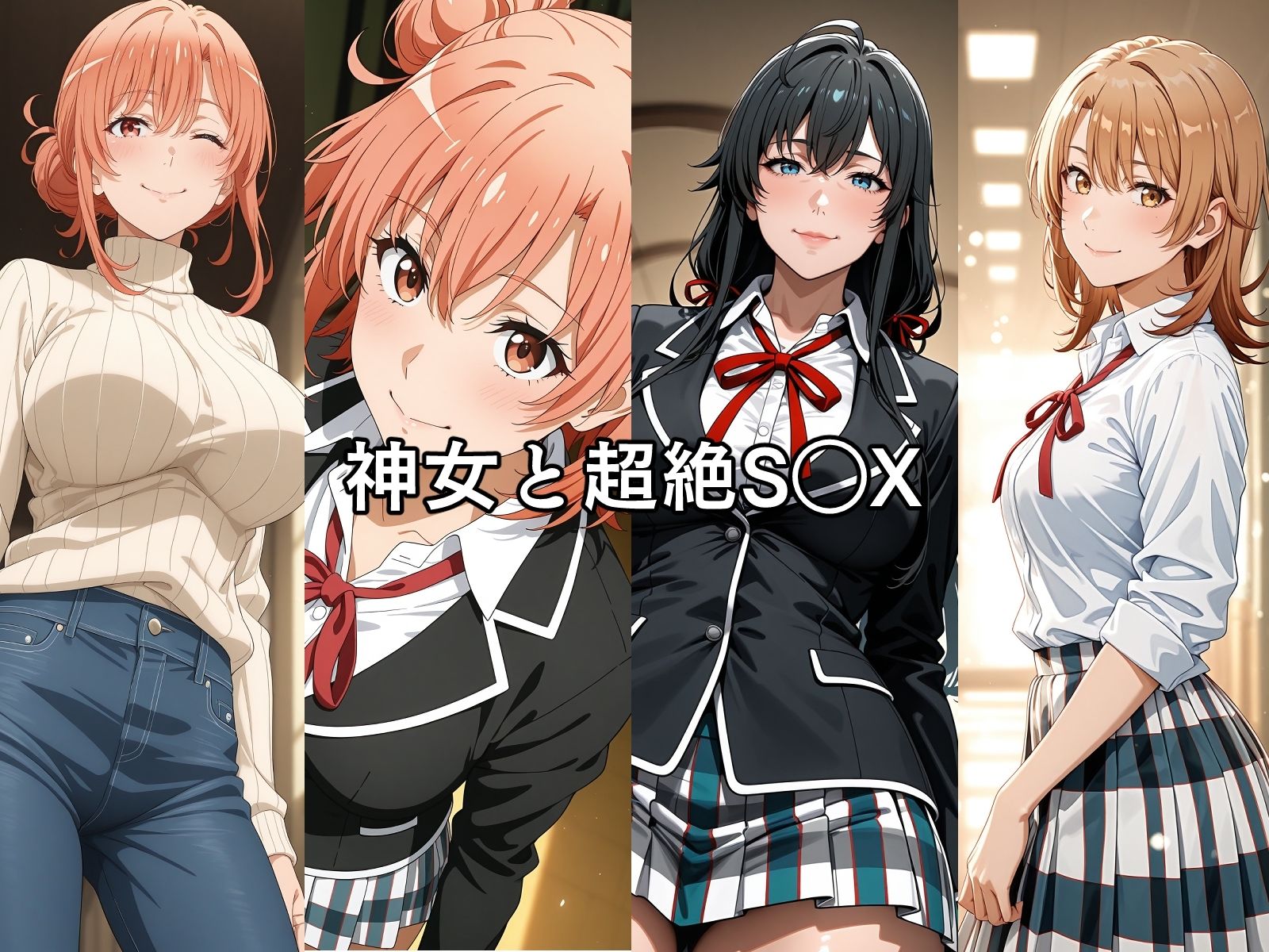 俺〇イルのヒロイン達がアナタのために性的サービス！ サンプル1ページ目