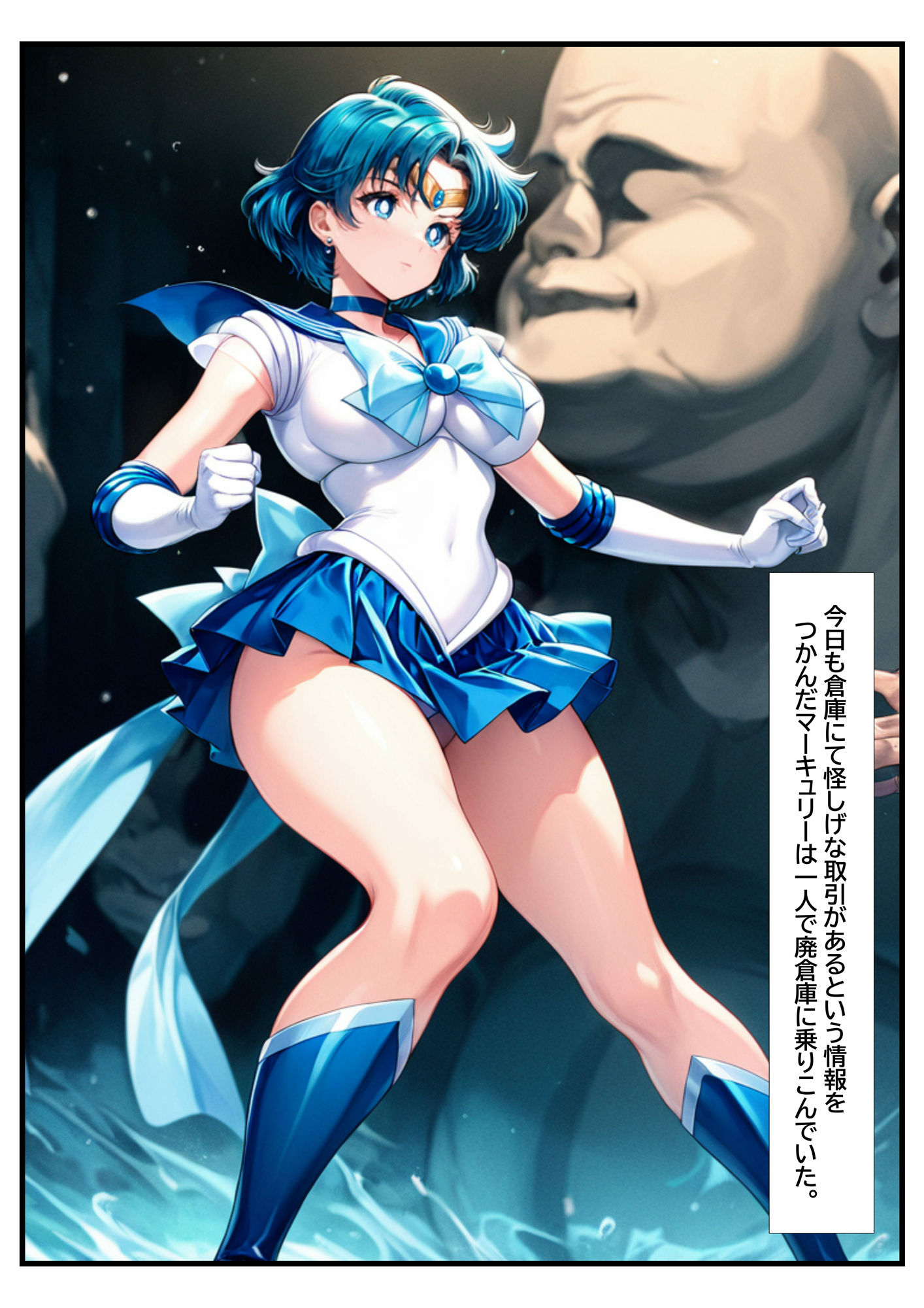 敗北の拘束輪●  セーラーマーキュリー サンプル3ページ目