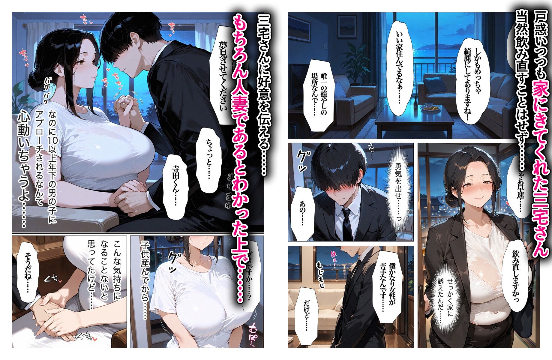 むちむちパート主婦の主婦の教育係になりました 女嫌いの俺がむちむちパート主婦の教育係になった結果人妻と知りながら恋をしてしまい、家に連れ込んで サンプル6ページ目