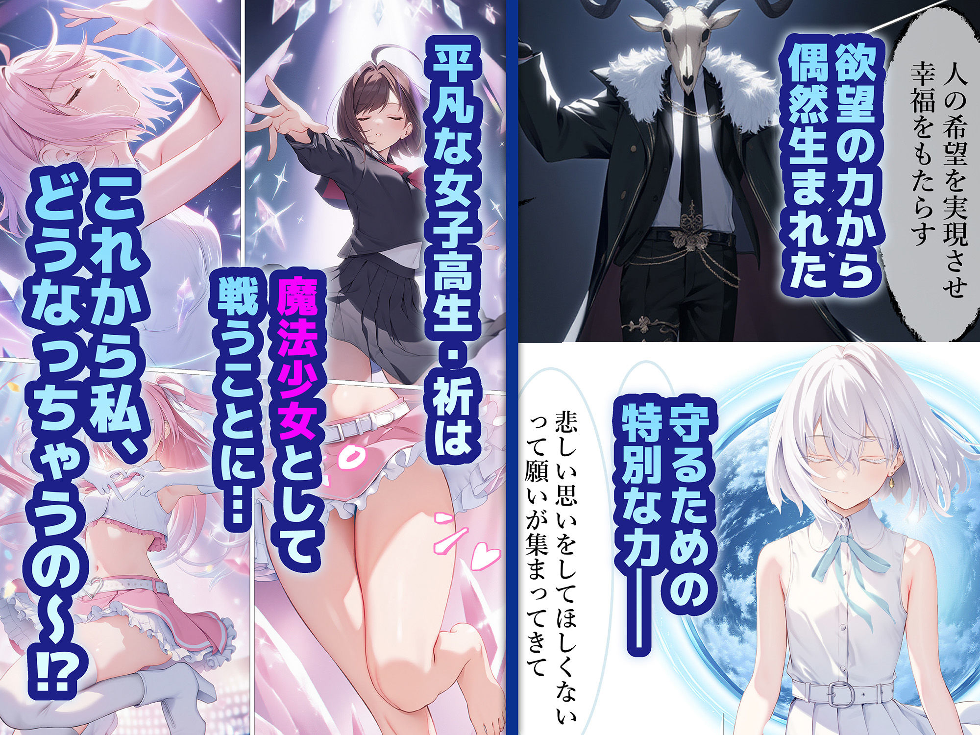 魔法少女WISHES 夢想教室編 サンプル1ページ目