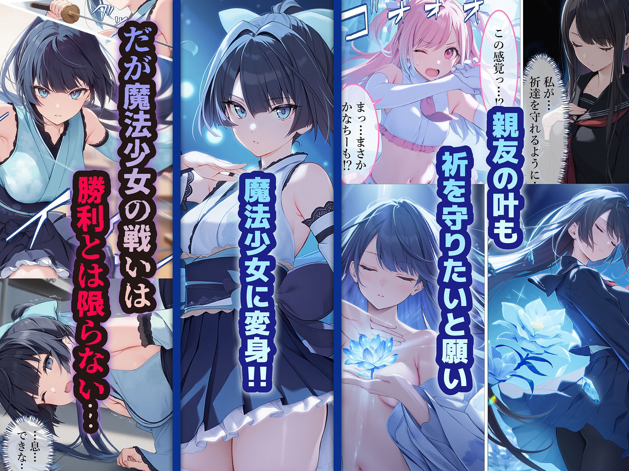 魔法少女WISHES 夢想教室編 サンプル2ページ目