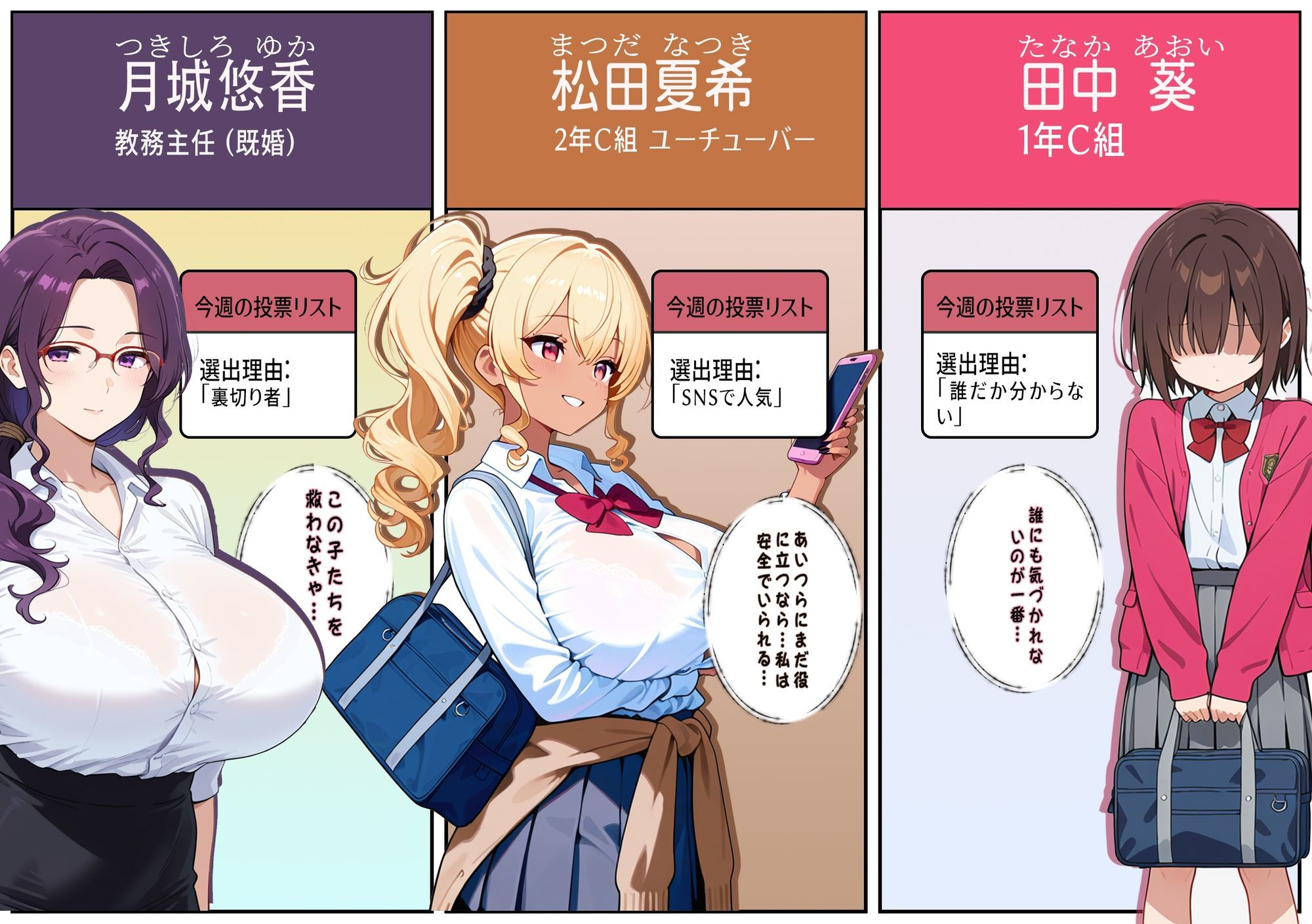週刊・使用対象発表 サンプル4ページ目