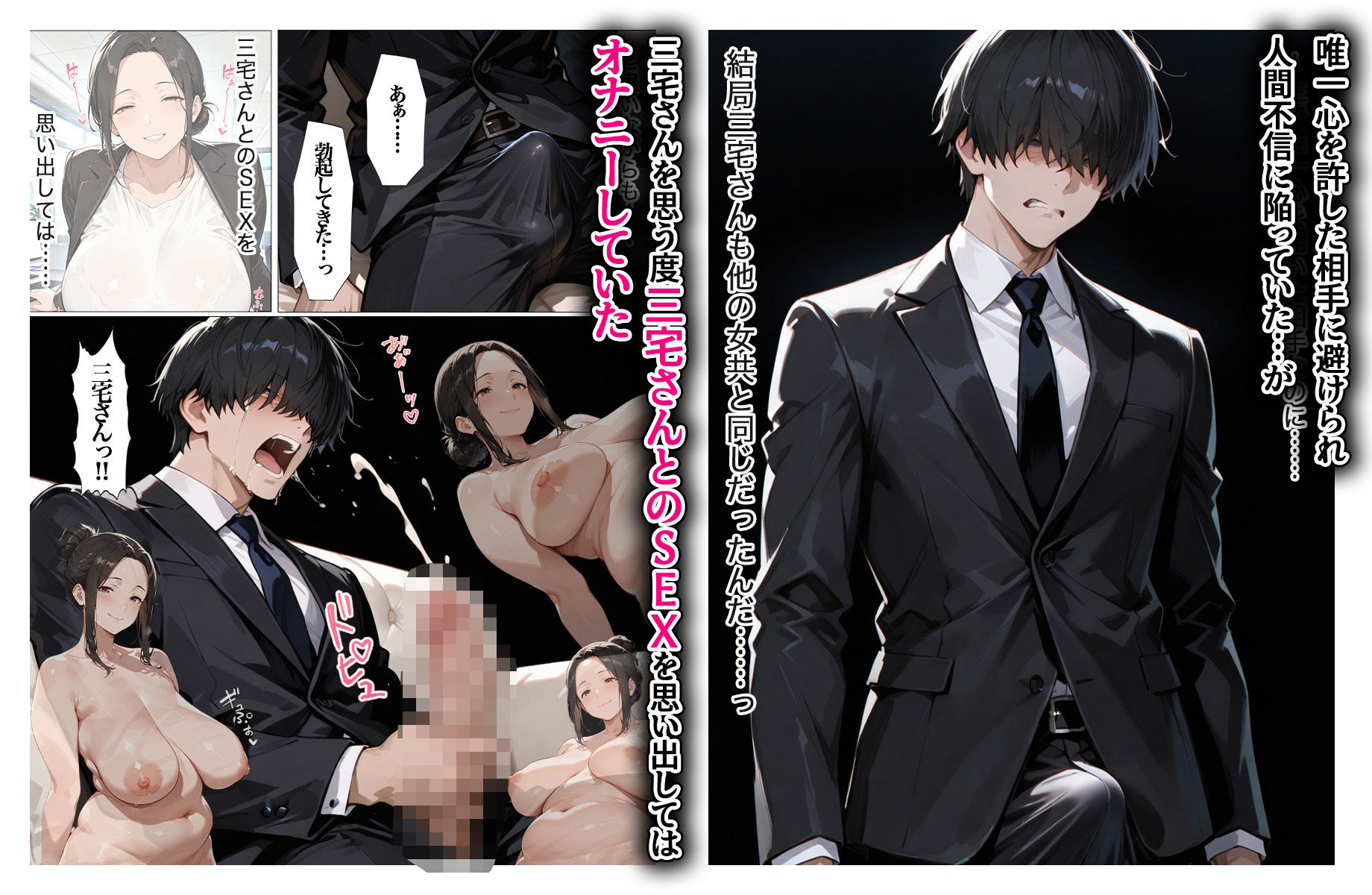 むちむち爆乳パート主婦とイチャラブあまあま種付けSEX サンプル2ページ目