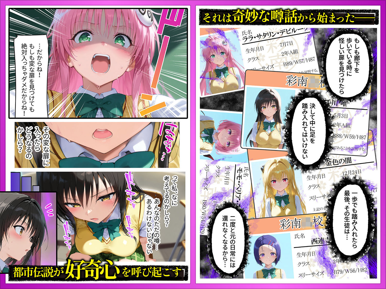 発情ルーム 古手川＆春奈編 その部屋は絶対に入ってはいけない― サンプル2ページ目