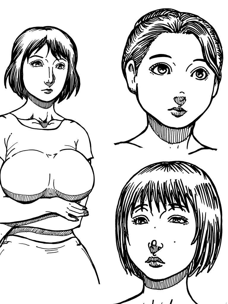 陵●された三十人の人の妻 サンプル1ページ目