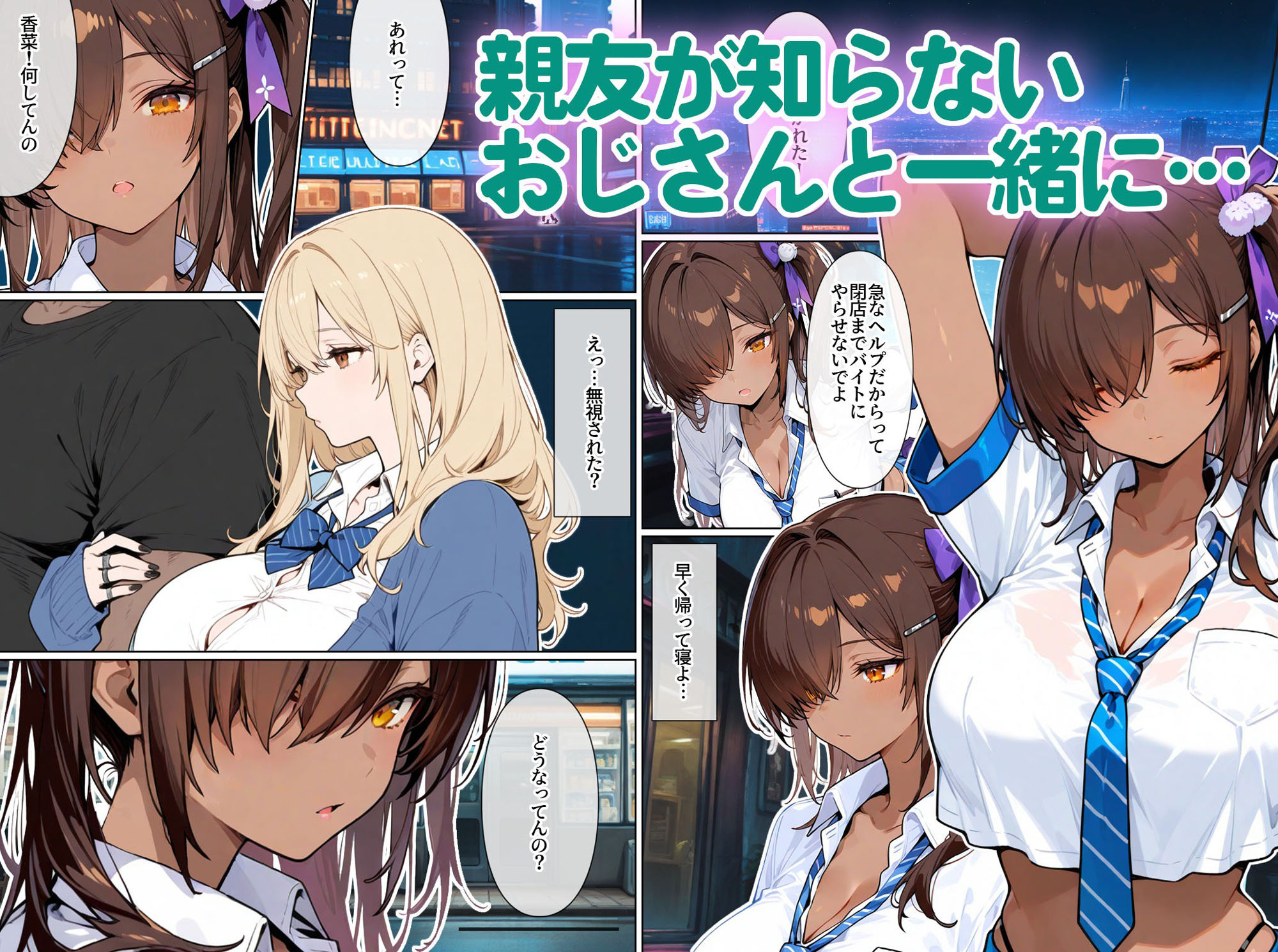 【FANZA版特別版】白黒ギャル催●快楽堕ちダージリンパール サンプル1ページ目