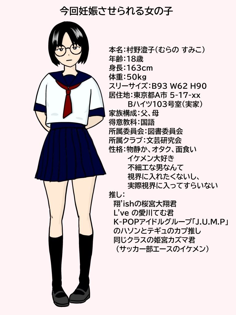 負け組だった俺が催●アプリを手に入れて、陰キャ眼鏡女を妊娠させるまで。 サンプル1ページ目