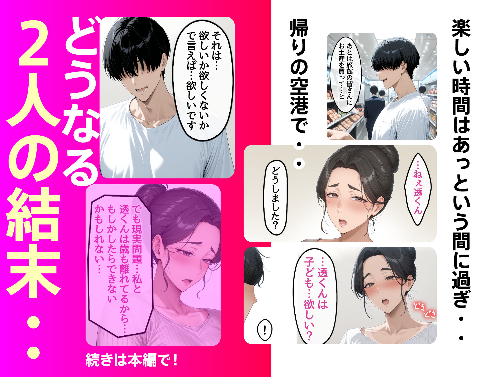 欲求不満を隠し続けてきた未亡人女将と汗だくで求め合う温泉宿の夜2 サンプル10ページ目