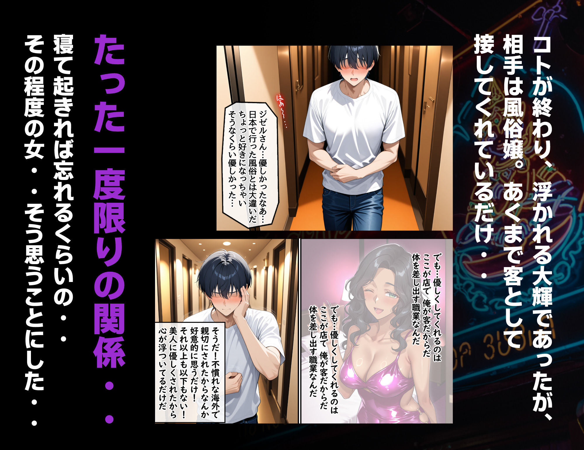 童貞の俺が海外旅行先で出会った褐色美女と国際結婚して子作りしまくる話1 サンプル7ページ目