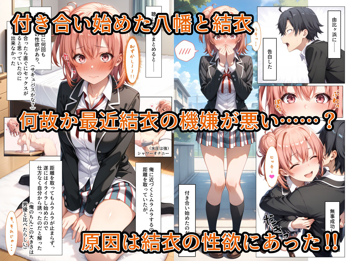 やはり俺の性春ラブハメはまちがっている。-ゆい- サンプル1ページ目