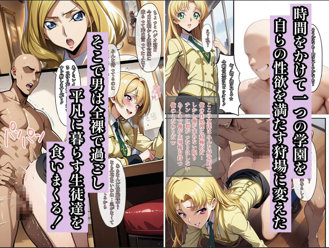 俺はこの能力をエロい事にしか使わない！1 サンプル2ページ目