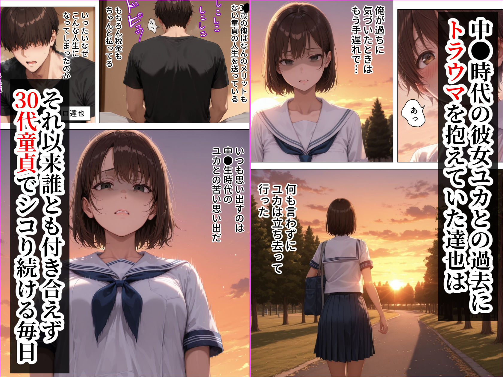 むちむち人妻になった元カノと同窓会で再会した童貞の濃密H  〜今日は私のカラダ好きに使って〜 サンプル1ページ目