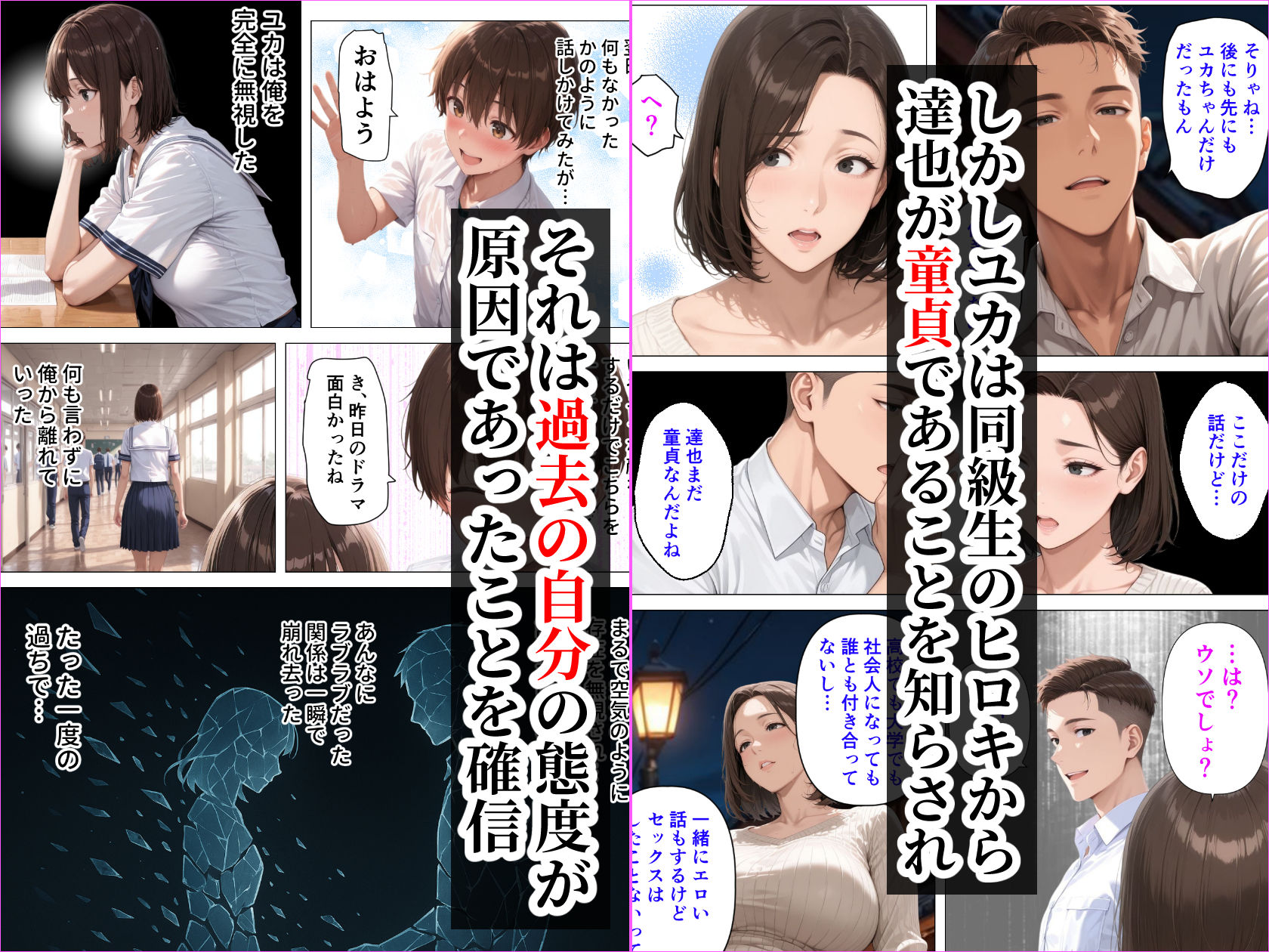 むちむち人妻になった元カノと同窓会で再会した童貞の濃密H  〜今日は私のカラダ好きに使って〜 サンプル4ページ目