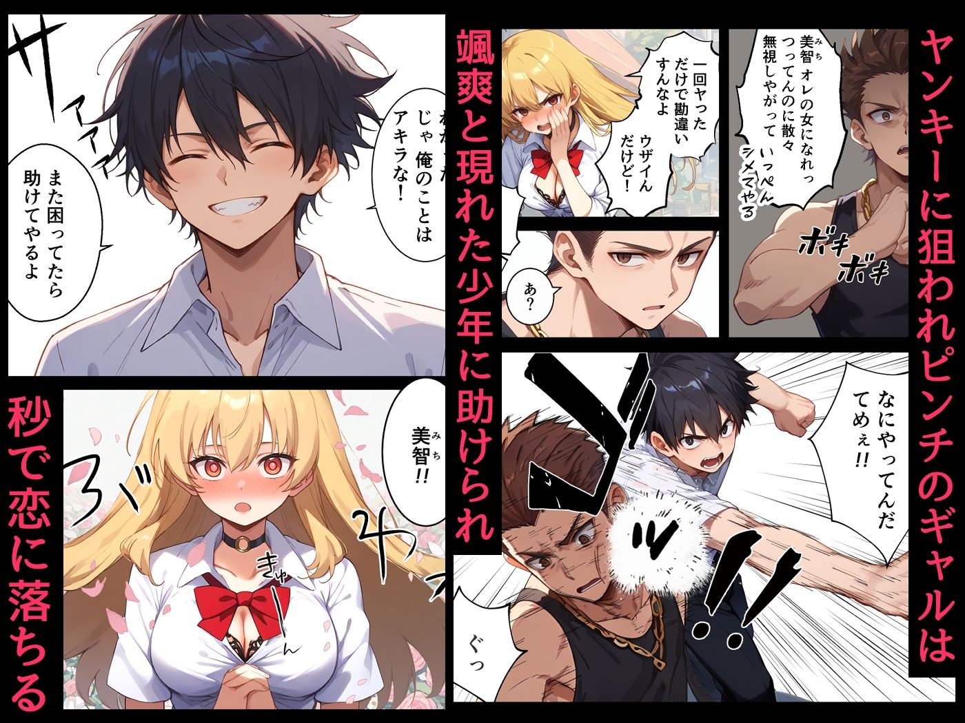 ガチ恋ギャルとどすけべセックス サンプル1ページ目