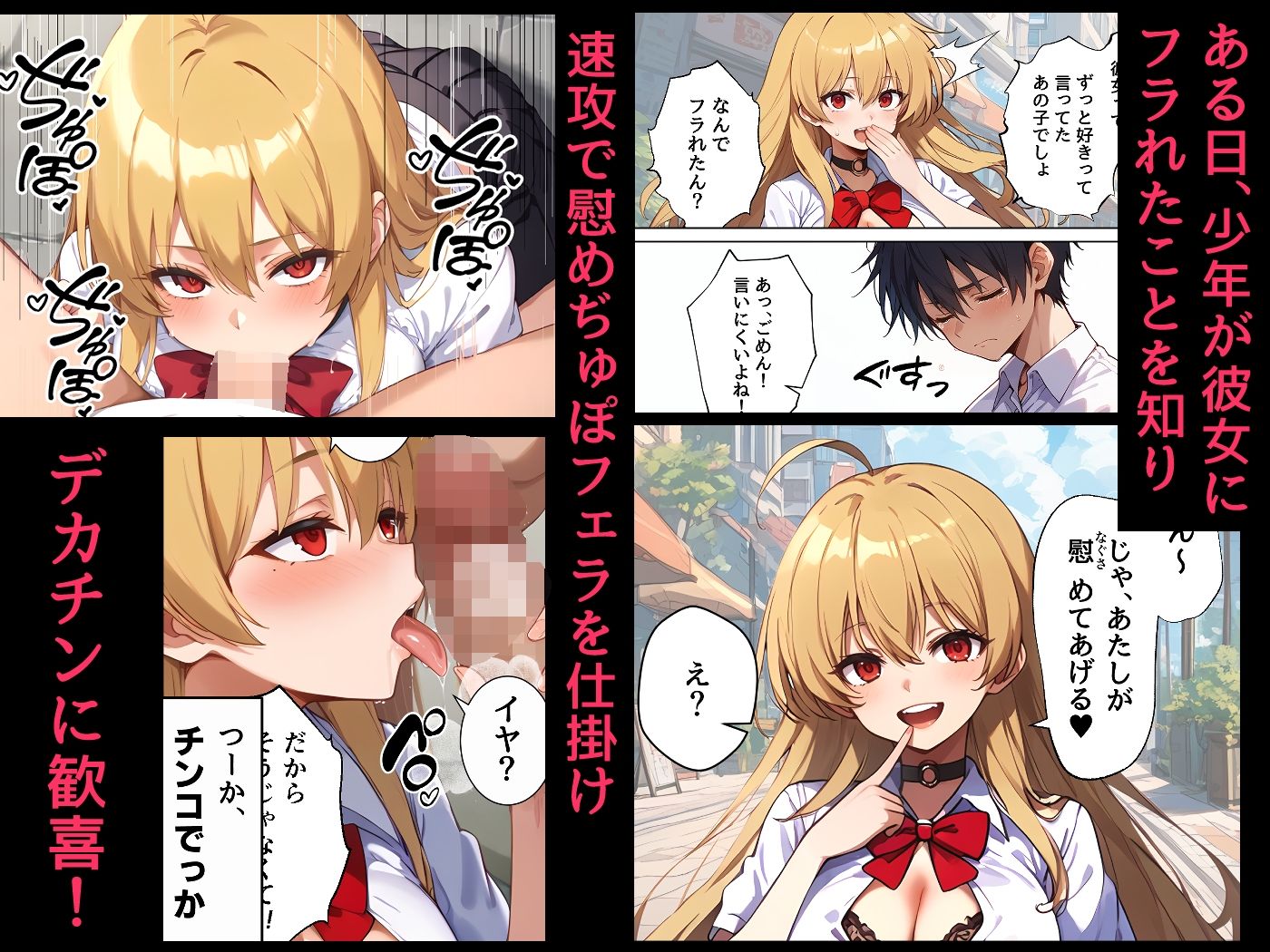 ガチ恋ギャルとどすけべセックス サンプル2ページ目