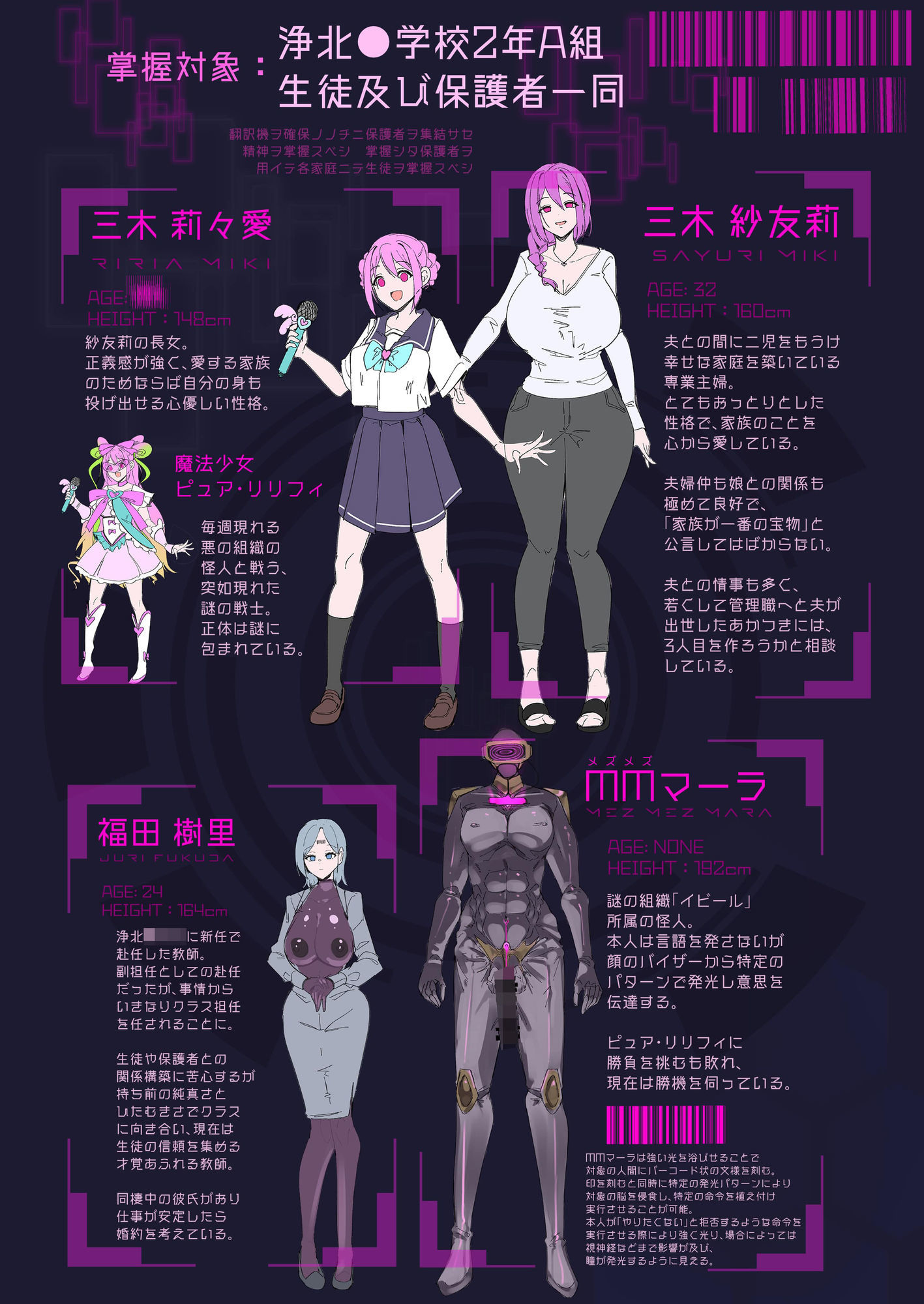 魔法少女を射んとせばまず母（ママ）を射よ サンプル7ページ目