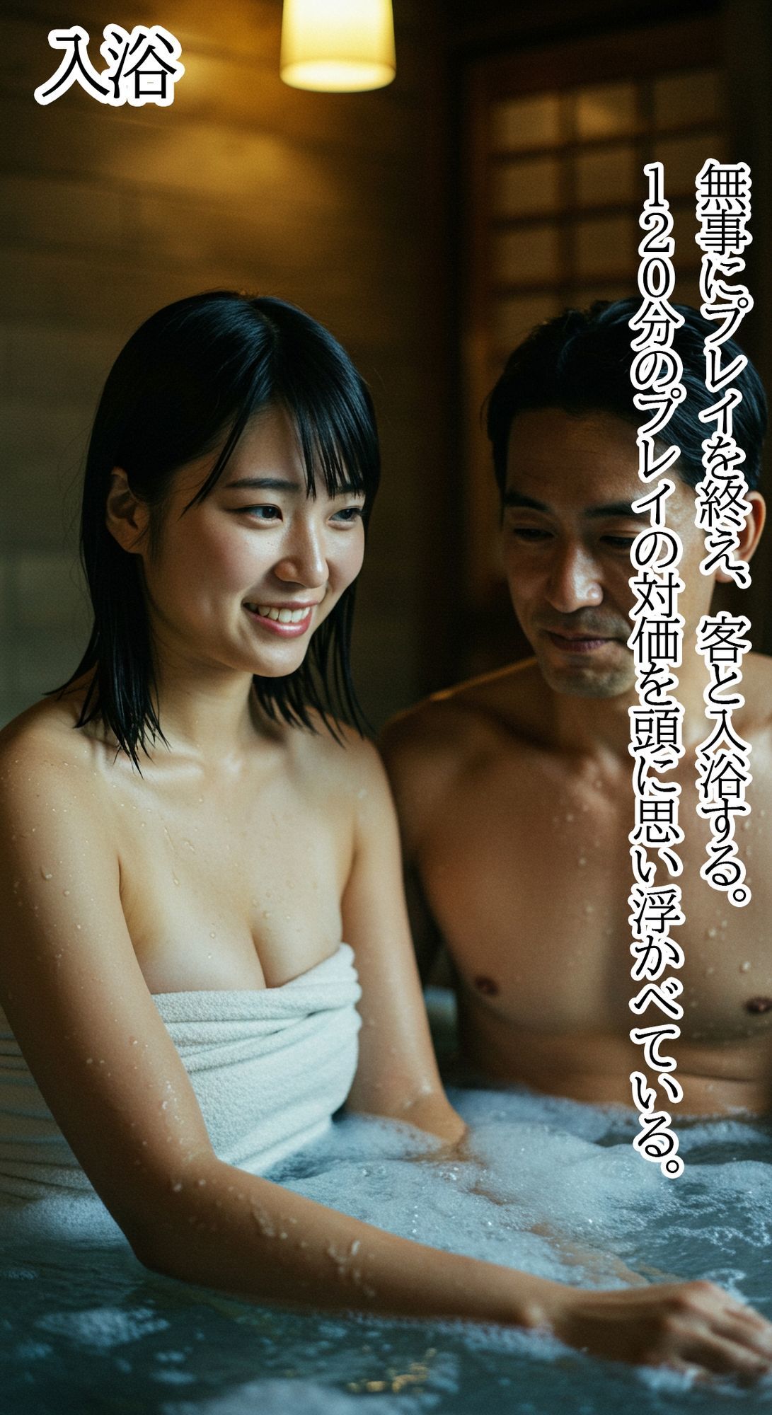 大学入学後、即ソープ堕ち！新入生新人ソープ嬢のソープデビュー完全密着 サンプル10ページ目