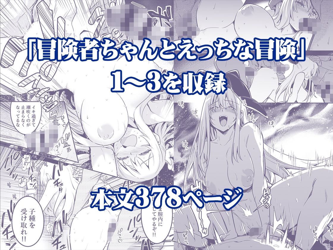冒険者ちゃんとえっちな冒険 総集編 サンプル2ページ目