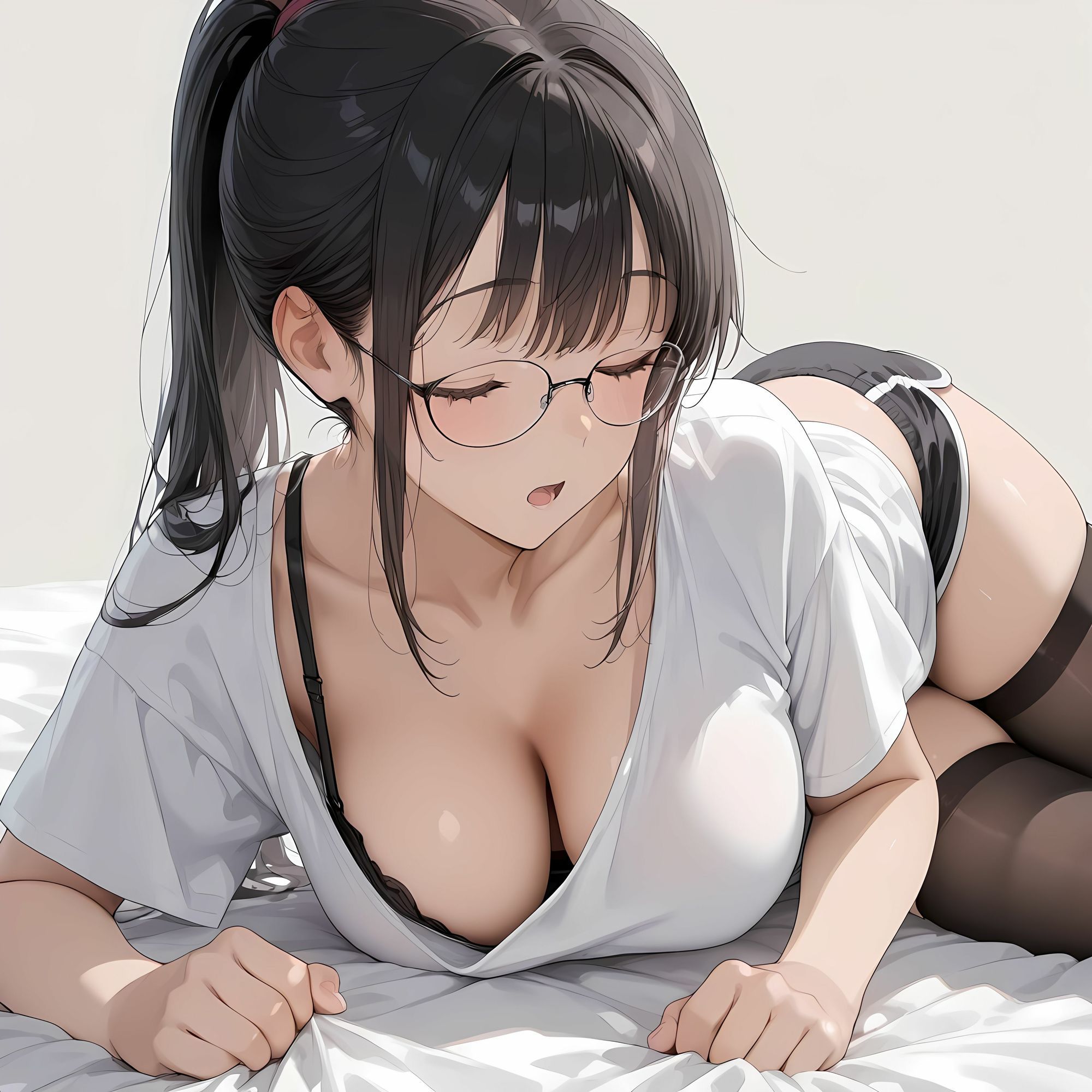 隣の角オナ大好き姉さんのエアコンが壊れたので搾乳してあげたら理性も壊れちゃった話 サンプル10ページ目