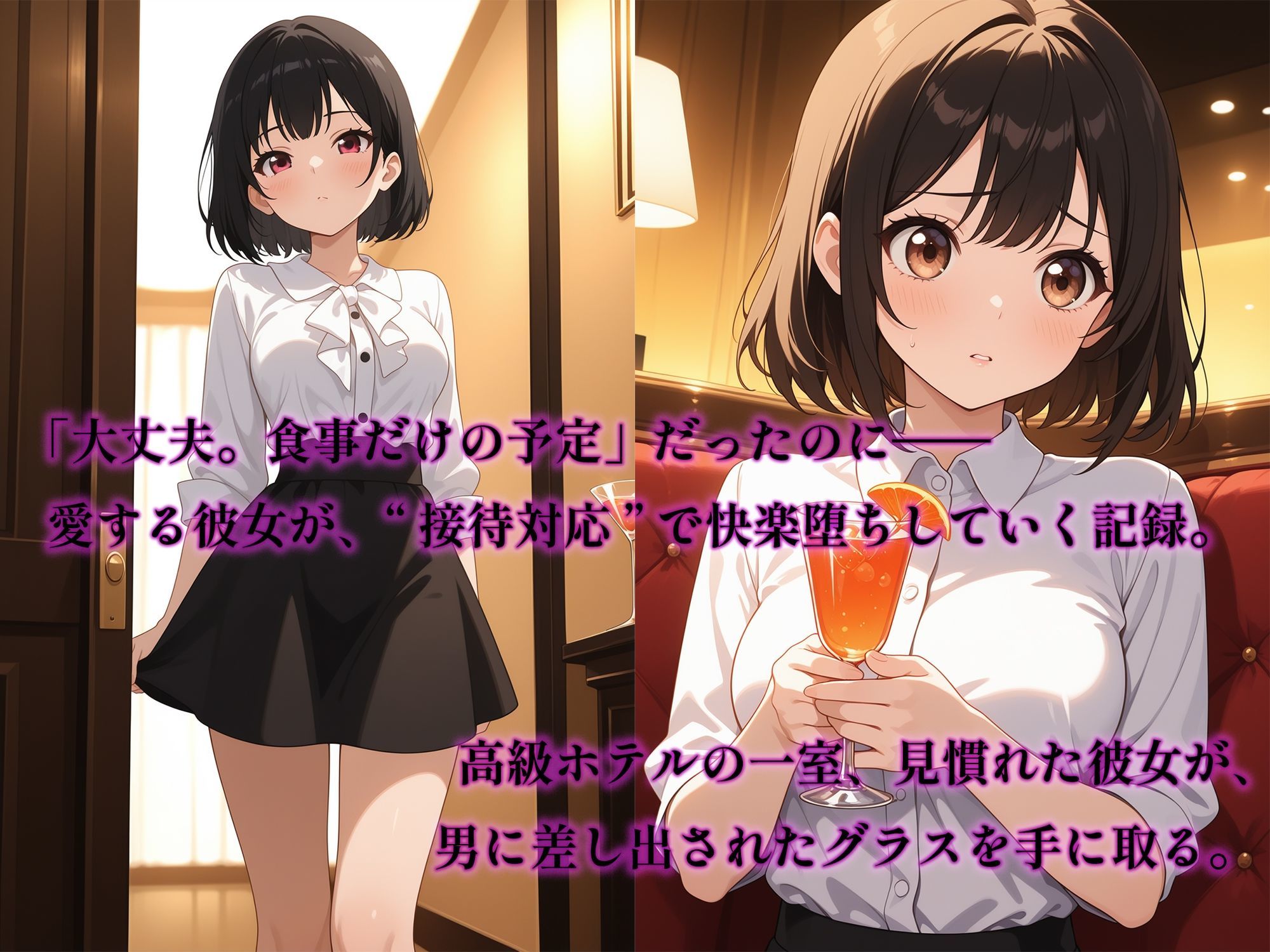 レンカノNTR 〜俺の彼女が堕ちる夜〜 第一話 サンプル1ページ目