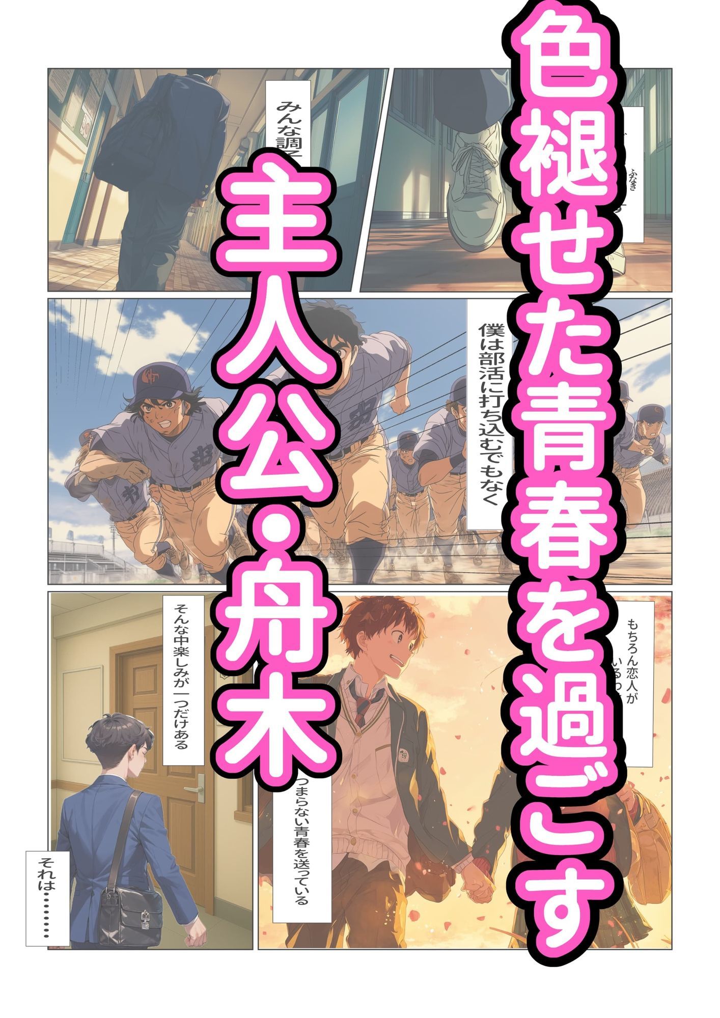 同じ図書委員の女の子の裏垢をおかずにしたことを懺悔した結果 サンプル1ページ目