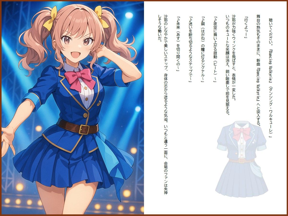 アイドルのハイグレ侵略ライブ開幕！ 〜響け！ハイグレシンフォニー〜 サンプル1ページ目