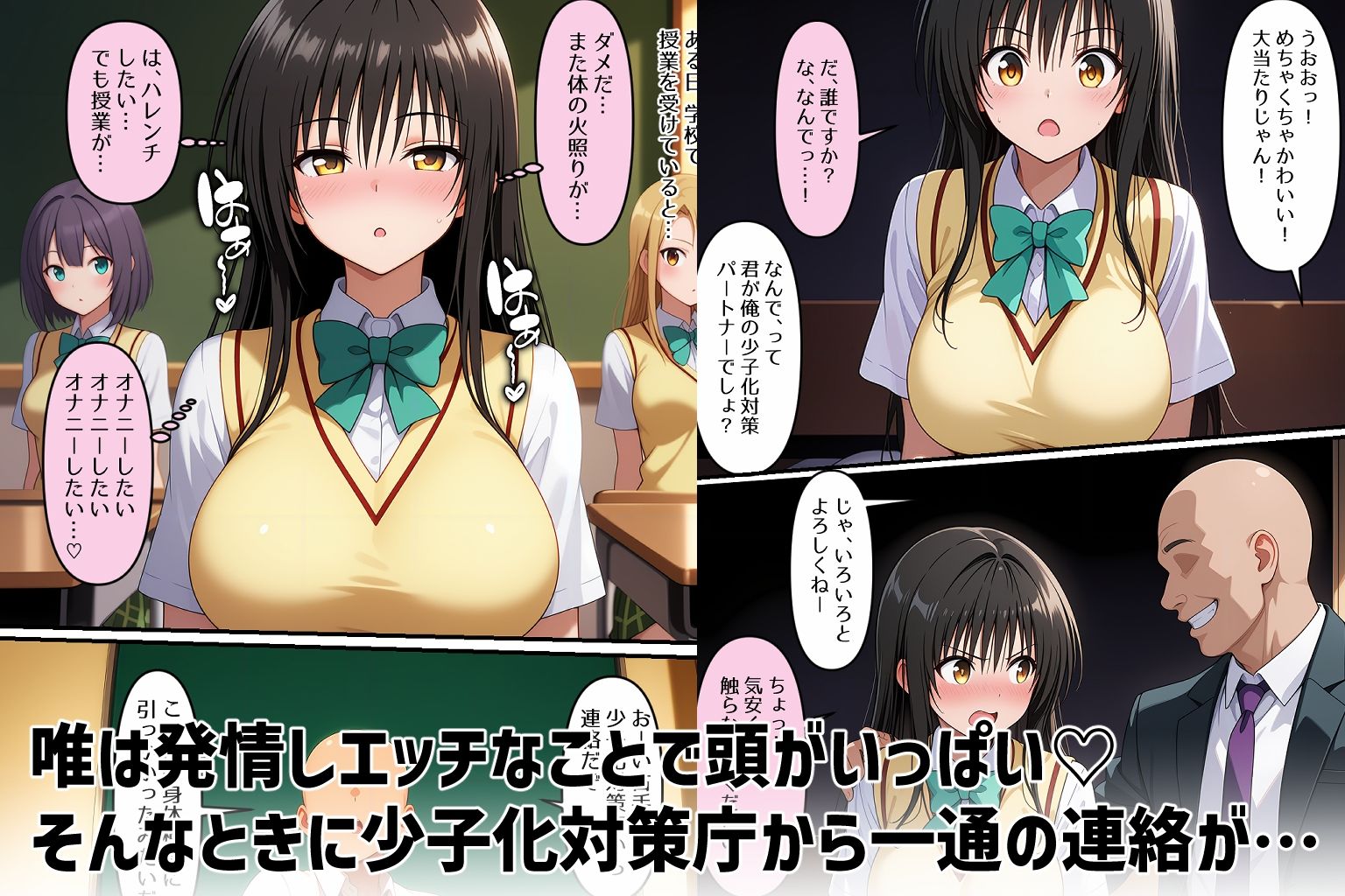 とらぶる少子化対策 古手●唯編 サンプル2ページ目