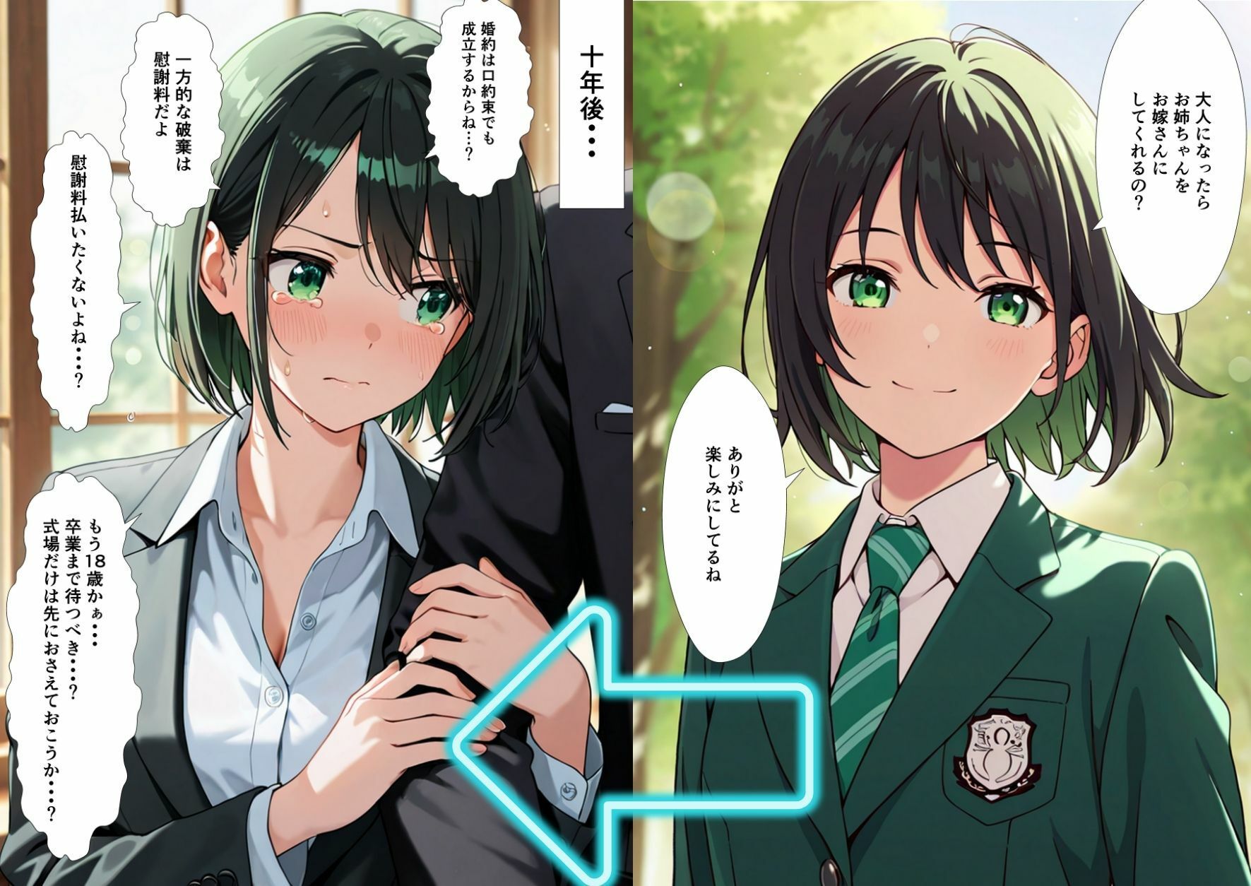 大人になったら結婚すると約束したお姉さんが、アラサーになって結婚を急かしてくる サンプル2ページ目