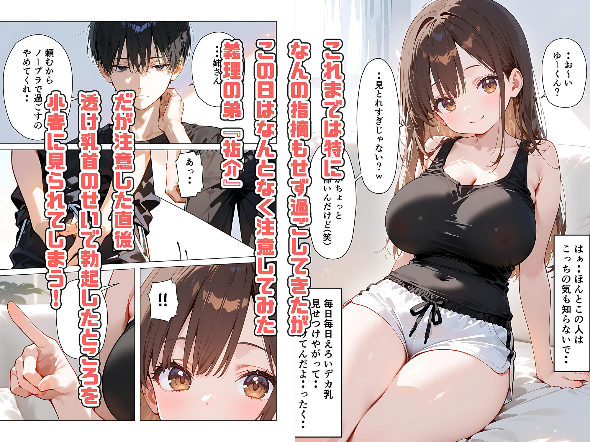 義姉さんはシたい サンプル2ページ目