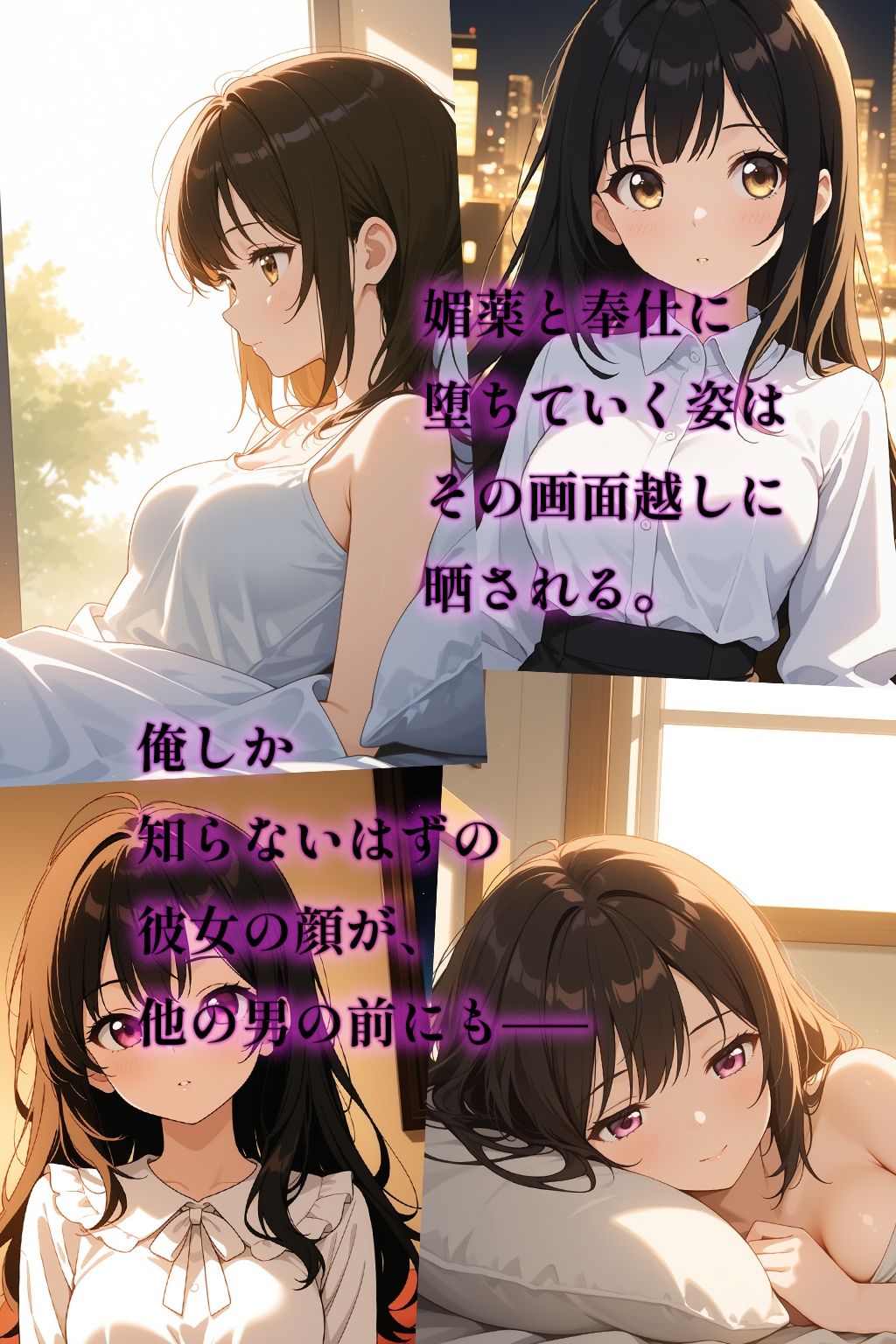 レンカノNTR 〜俺の彼女が堕ちる夜〜 第二話 サンプル2ページ目