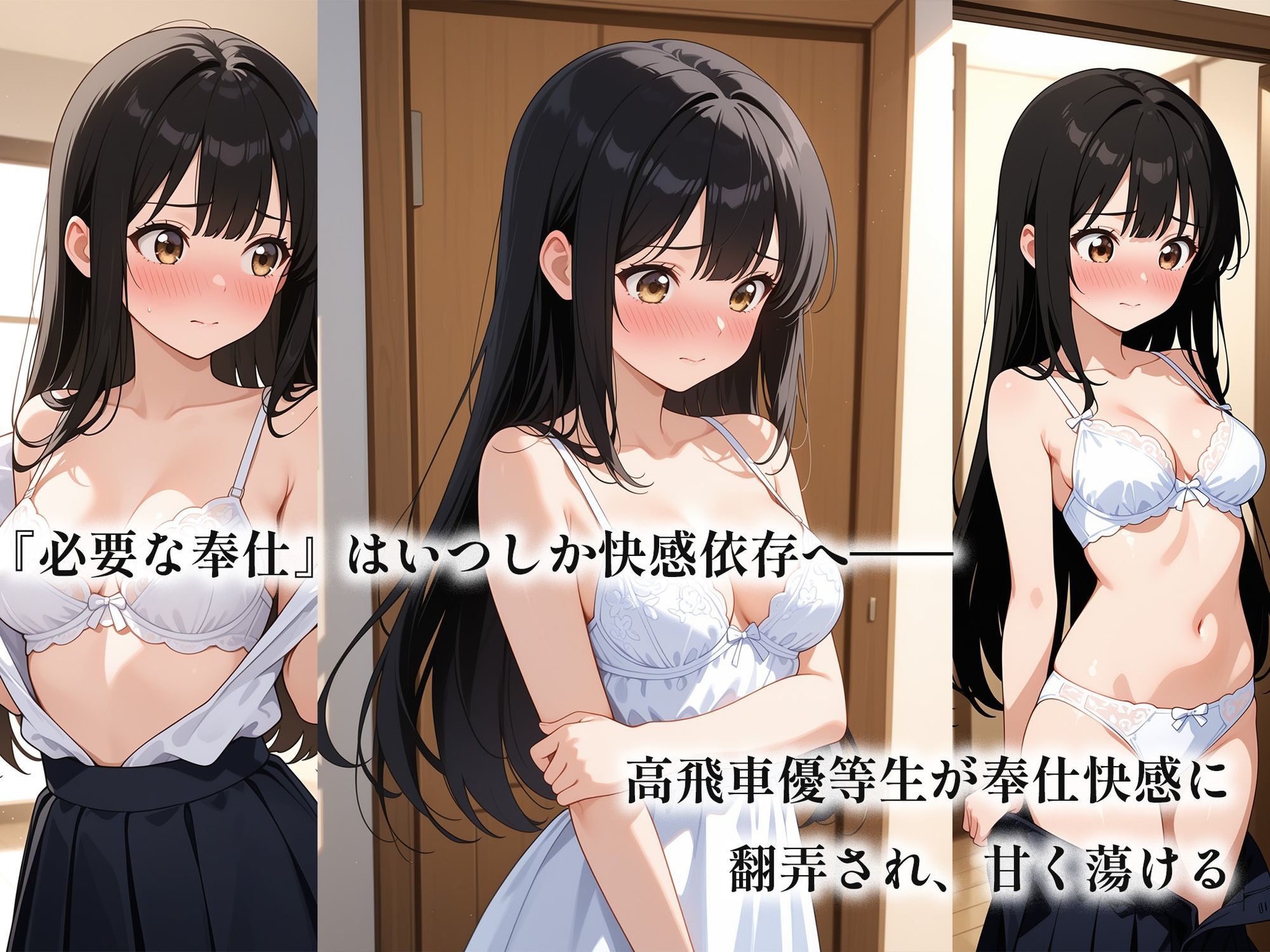 催●アプリで堕ちる優等生風紀委員 〜規律と羞恥が育む奉仕快感堕ち〜 サンプル3ページ目